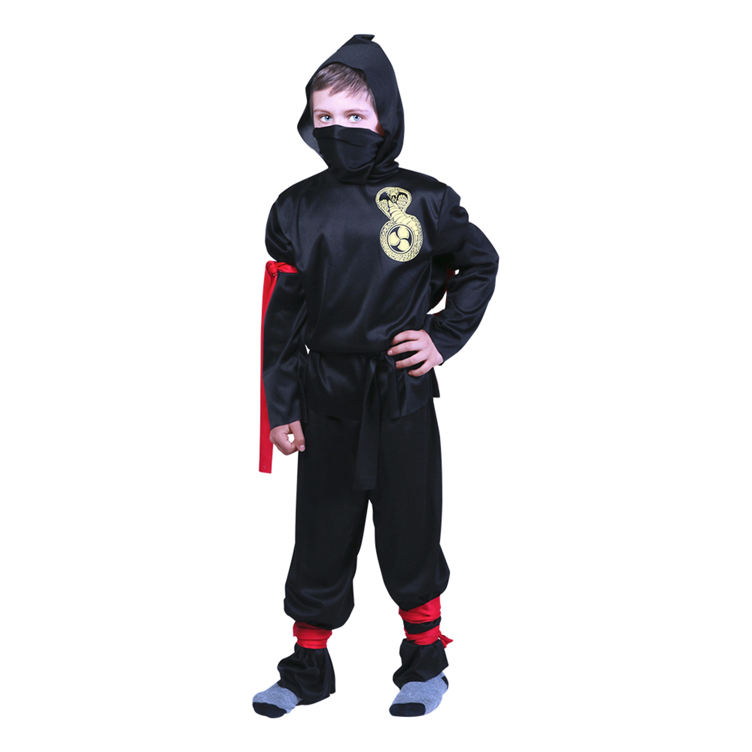 Ninja Budget Barn Maskeraddräkt - Small
