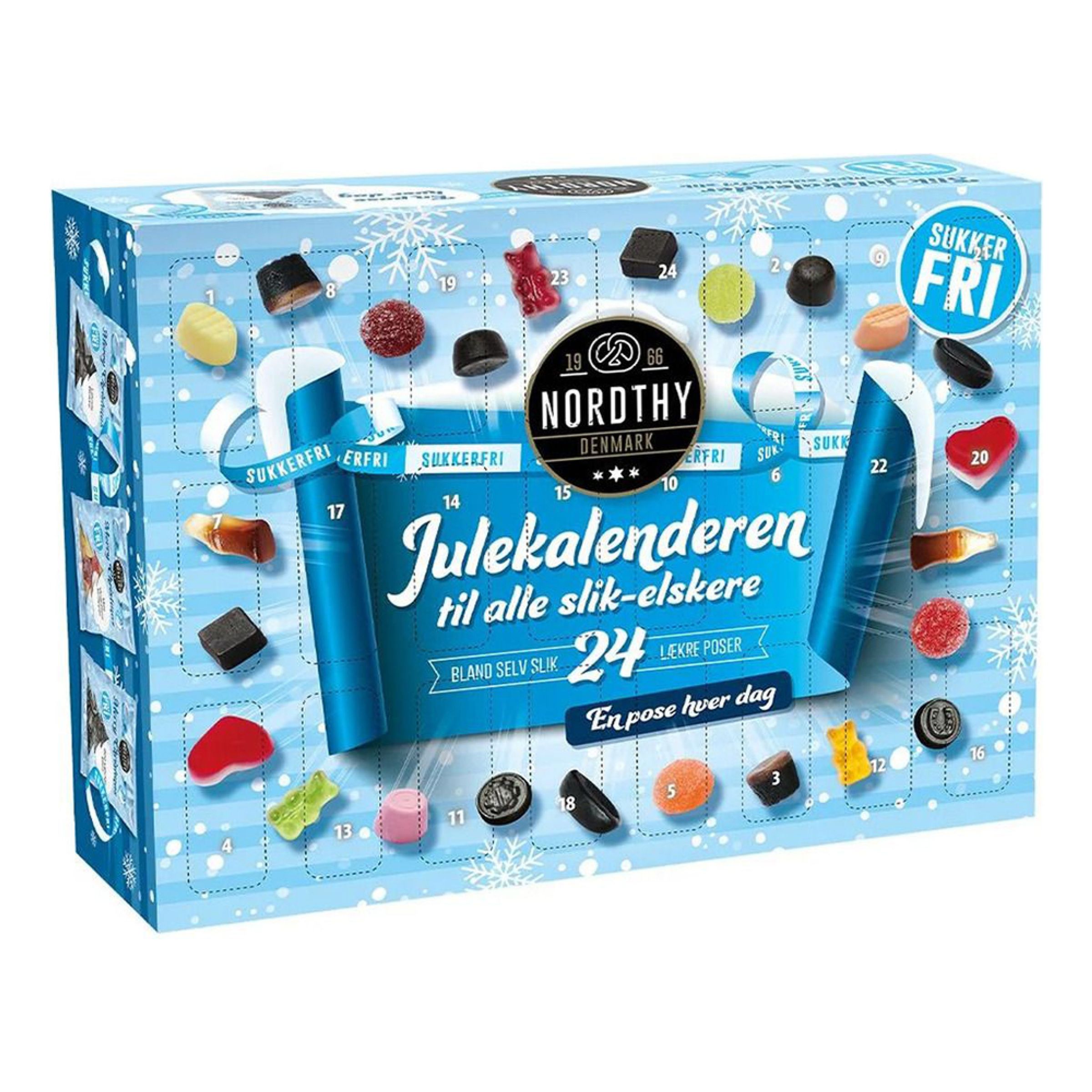 Nordthy Sukkerfri Godteri Julekalender - 442 g