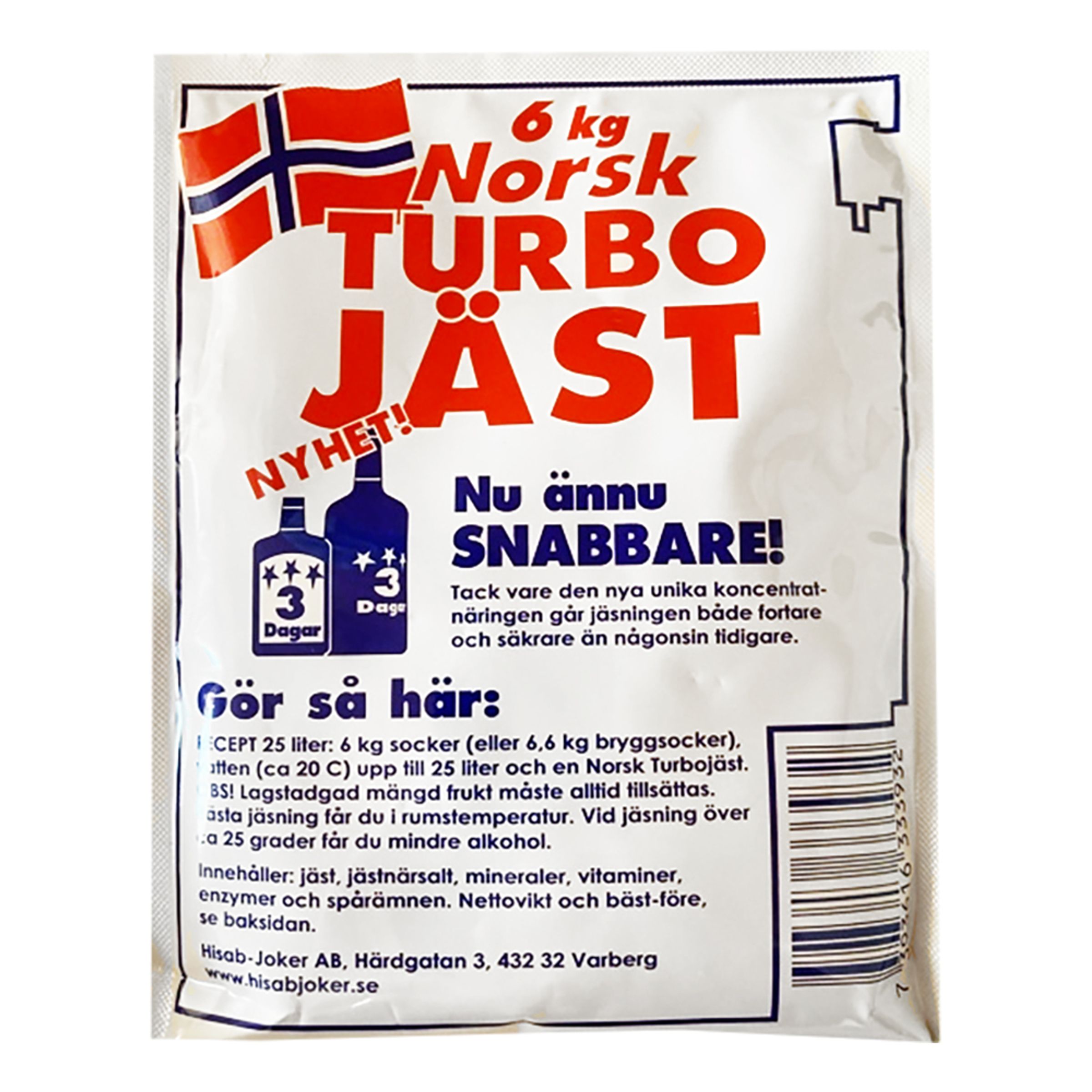 Norsk Turbogær - 6 kg