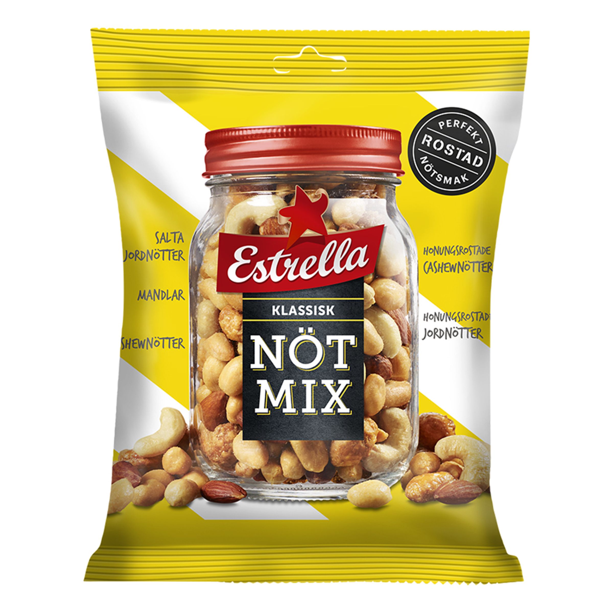 Estrella Nötmix Klassisk - 200 g | Hem - Godis & Läsk - Snacks - Nötter | Maskeradspecialisten