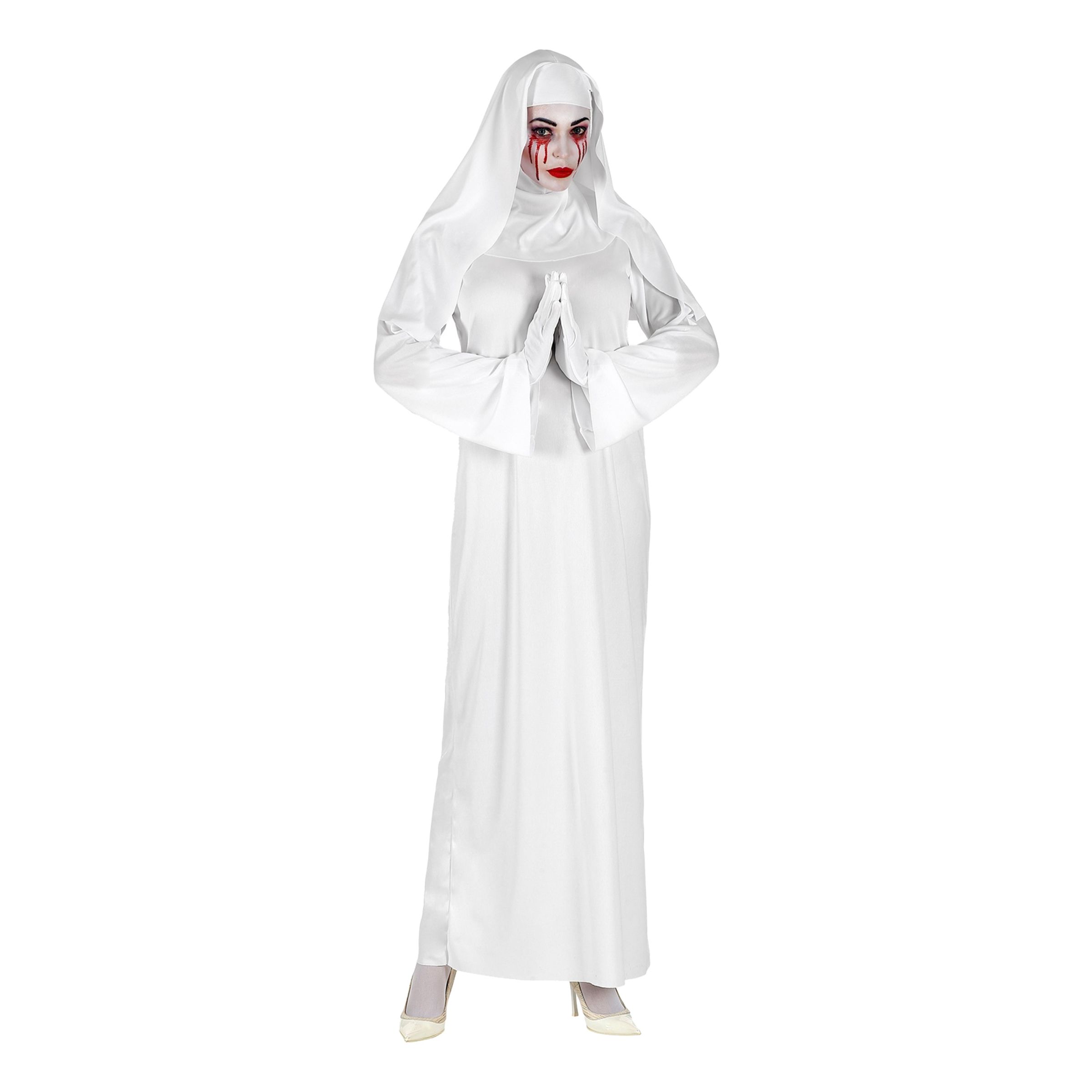 Nunna Spöke Maskeraddräkt - Small
