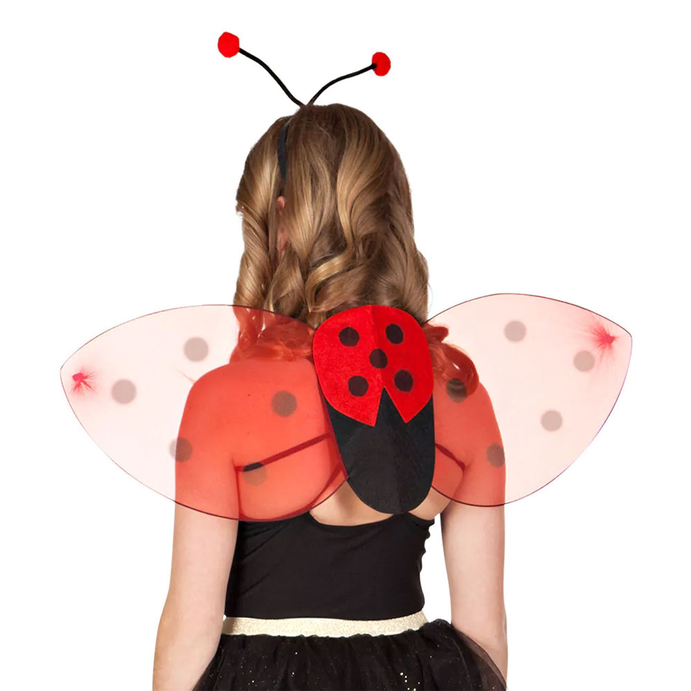 Nyckelpiga Tillbehörskit för Barn - One size | Hem - Maskerad - Tillbehör - Maskeradaccessoarer | Maskeradspecialisten