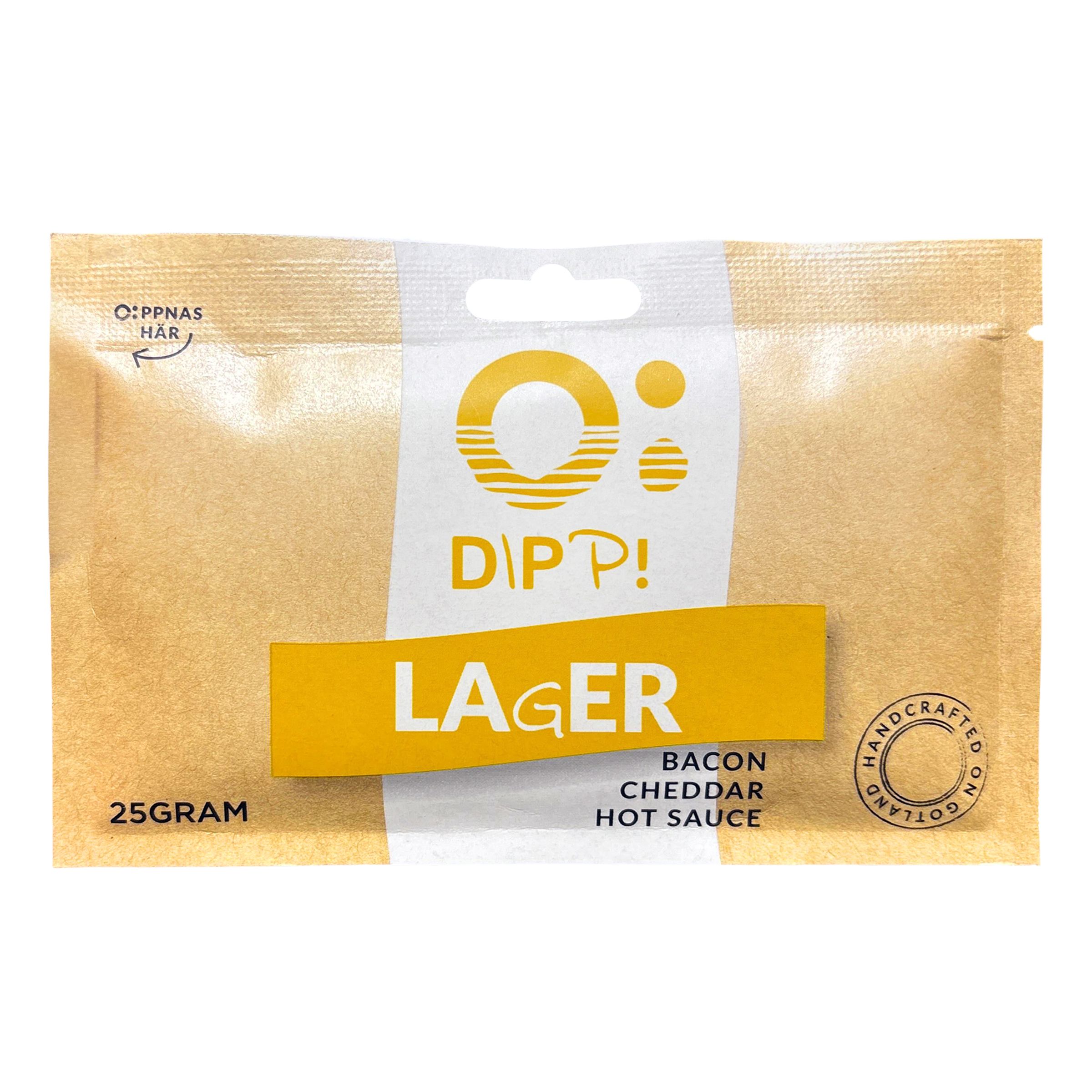 Ö-Chips Dippmix Lager Bacon Cheddar Hot Sauce - 25 g | Hem - Godis & Läsk - Snacks - Dipmix | Maskeradspecialisten