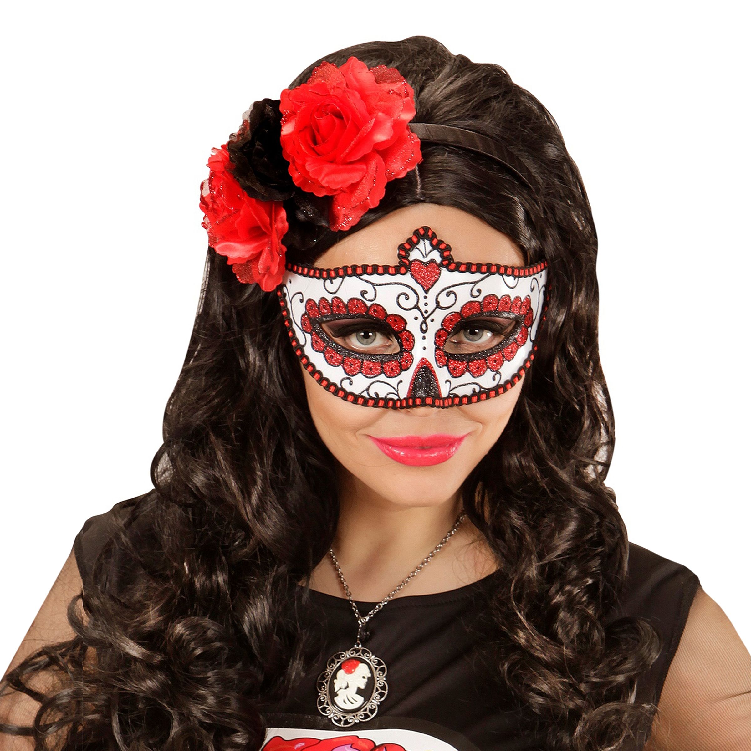 Øjenmaske Day of the Dead - One size