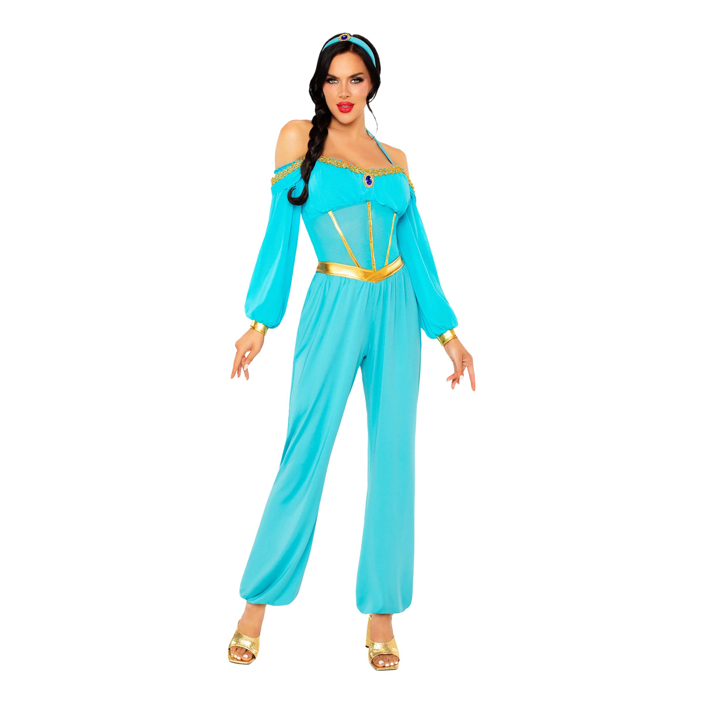Ørkenprinsesse Jumpsuit Deluxe Kostume - Small