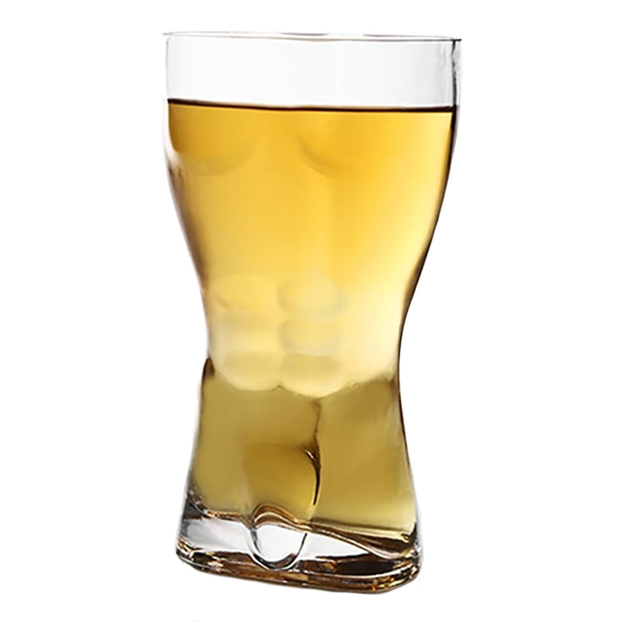 Ölglas Manskropp | Hem - Bartillbehör - Glas - Drinkglas | Pryloteket