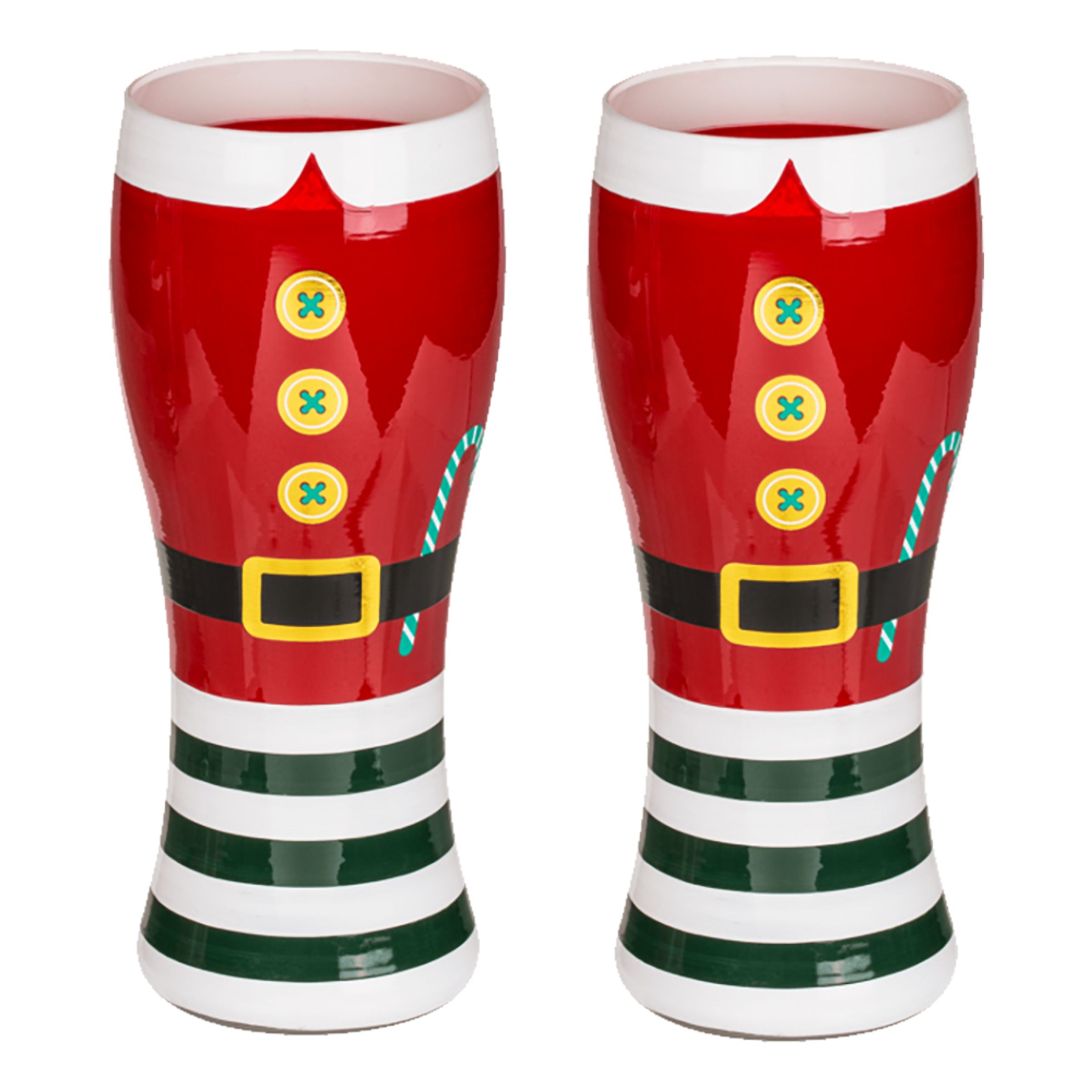 Ölglas Tomte - 2-pack | Hem - Bartillbehör - Glas - Ölglas | Pryloteket