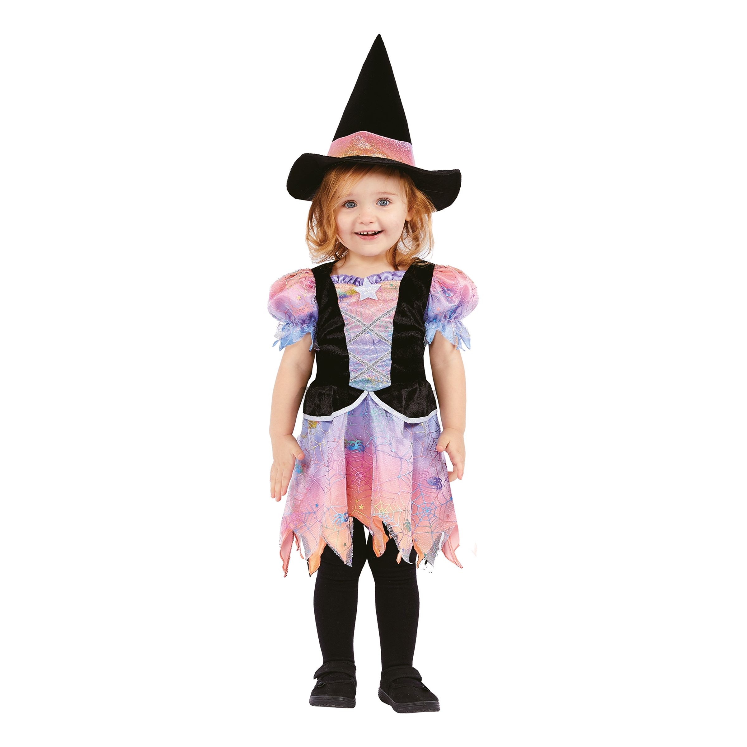 Ombre Heks Børnekostume - 3-6 måneder