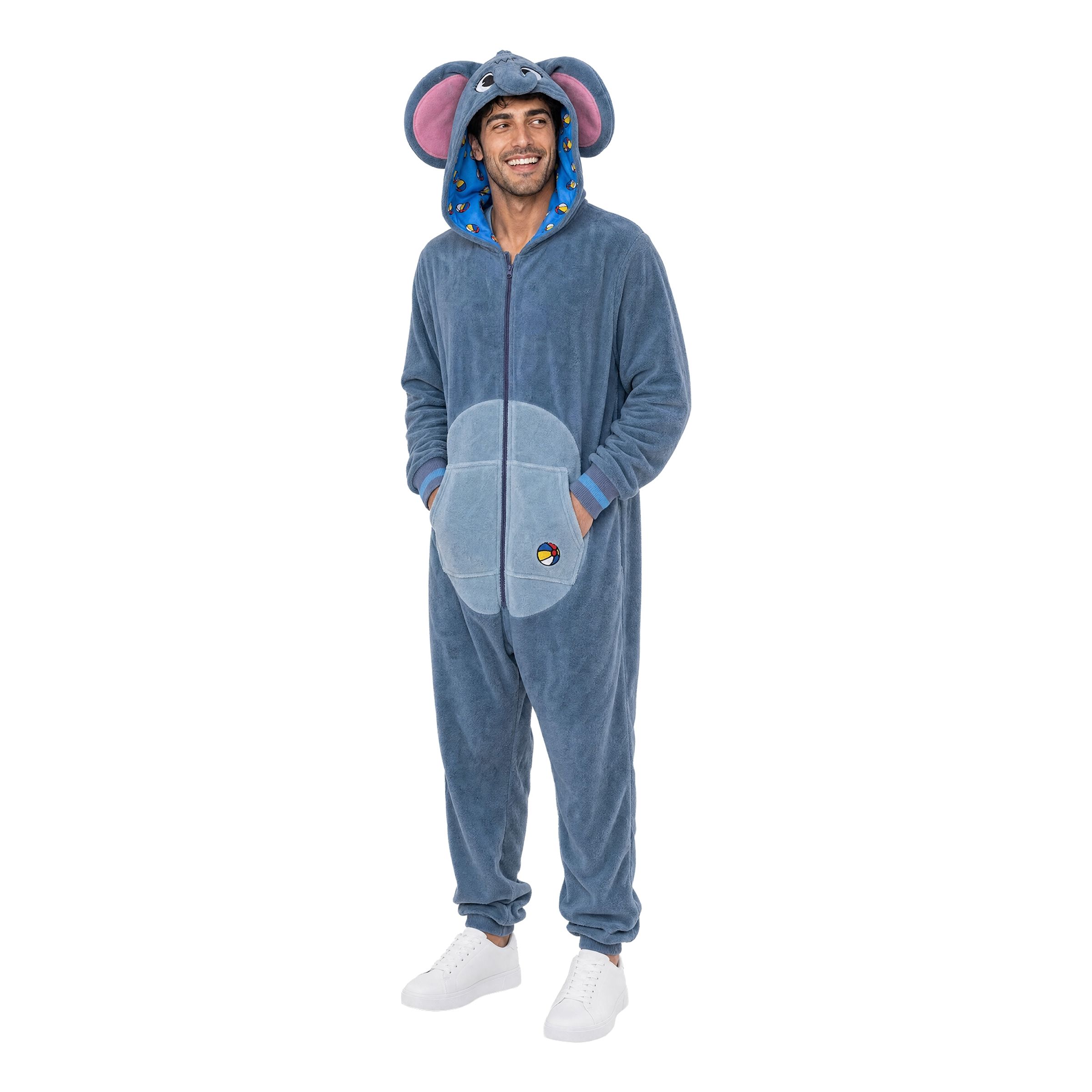 Onesie Elefant Maskeraddräkt - XX-Large