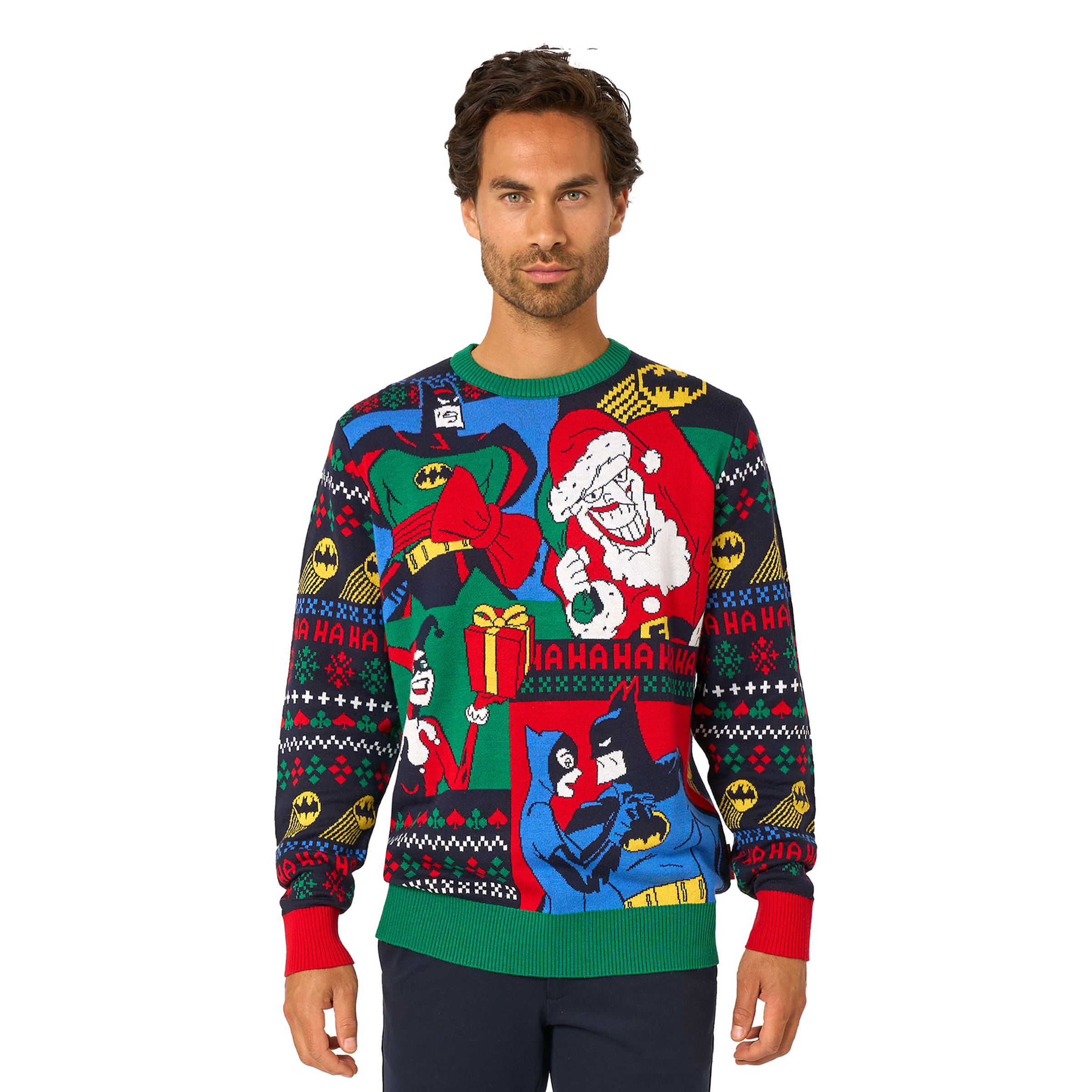 OppoSuits Batman Juletrøje - XXX-Large