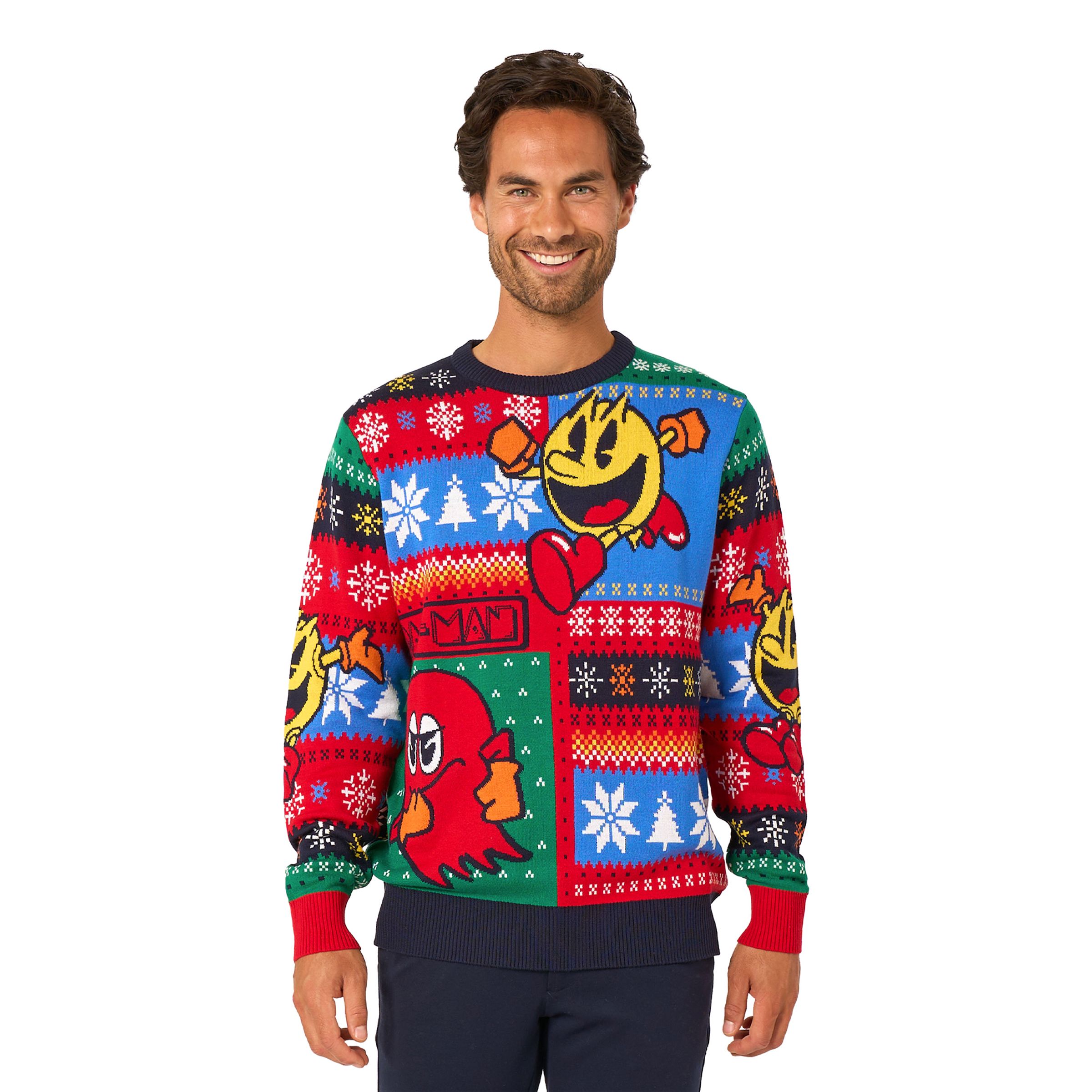 OppoSuits Pac-Man Juletrøje - XXX-Large