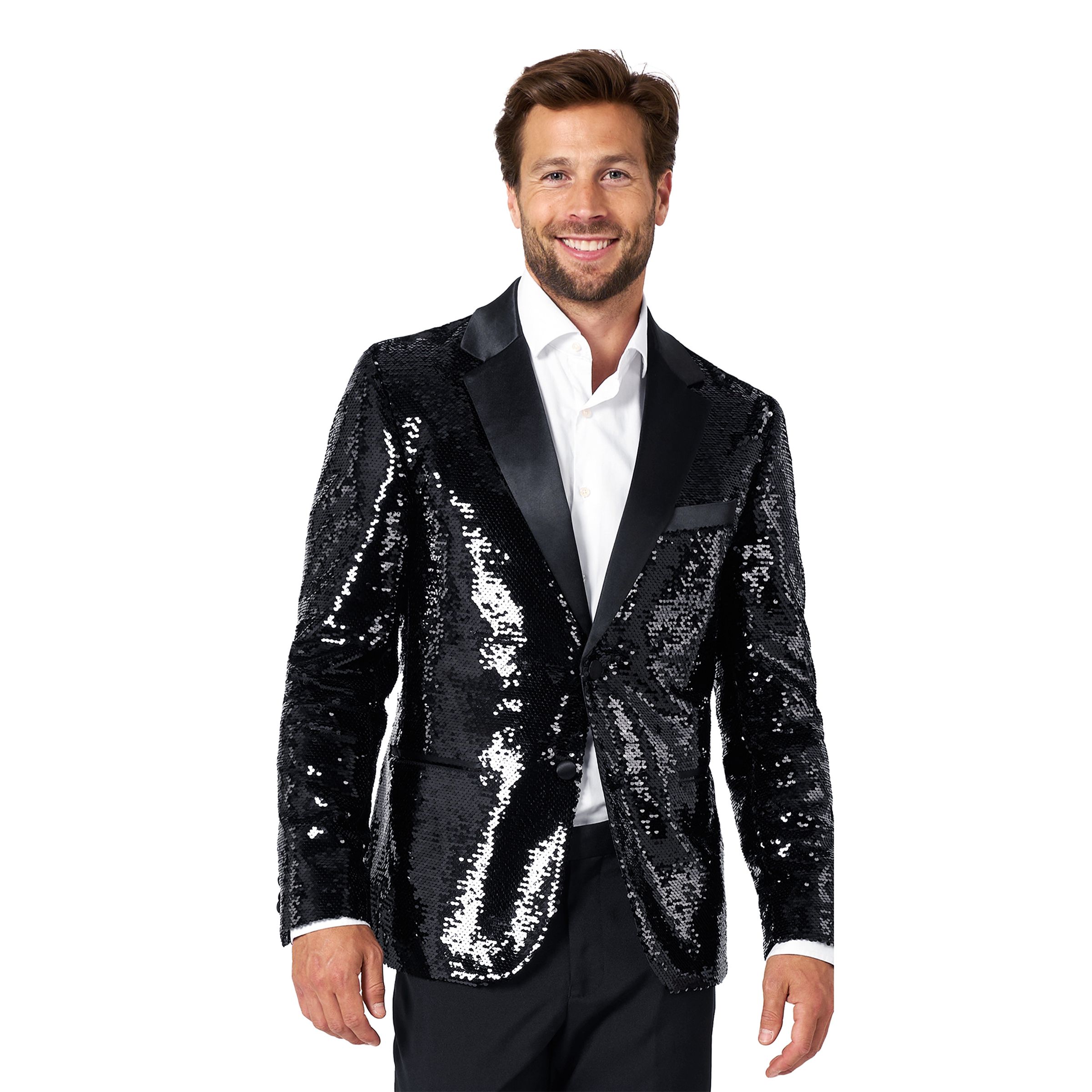OppoSuits Paljettblazer Brilliant Sort - 46