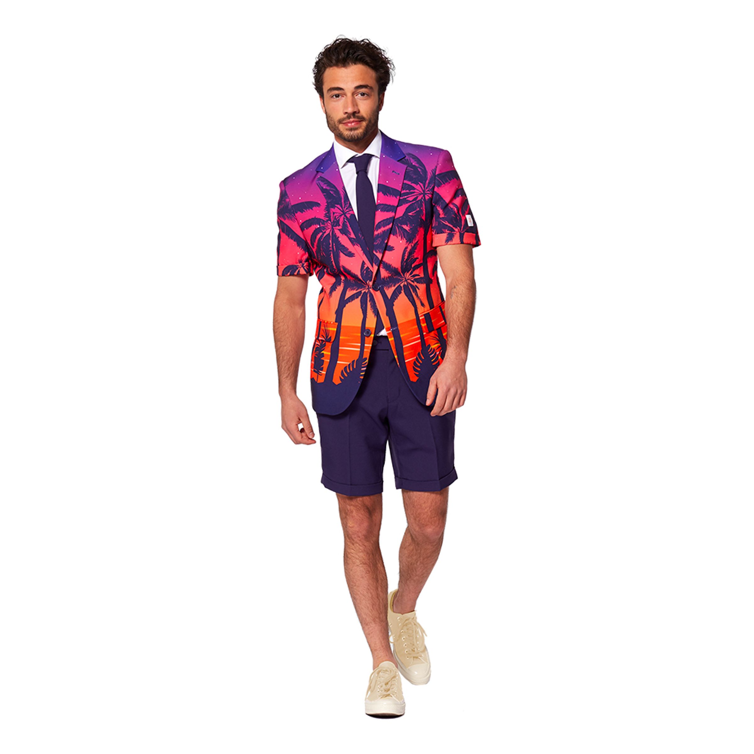 OppoSuits Suave Sunset Shorts Kostym - 56 | Hem - Maskerad - Maskeraddräkter - Herrdräkter | Pryloteket