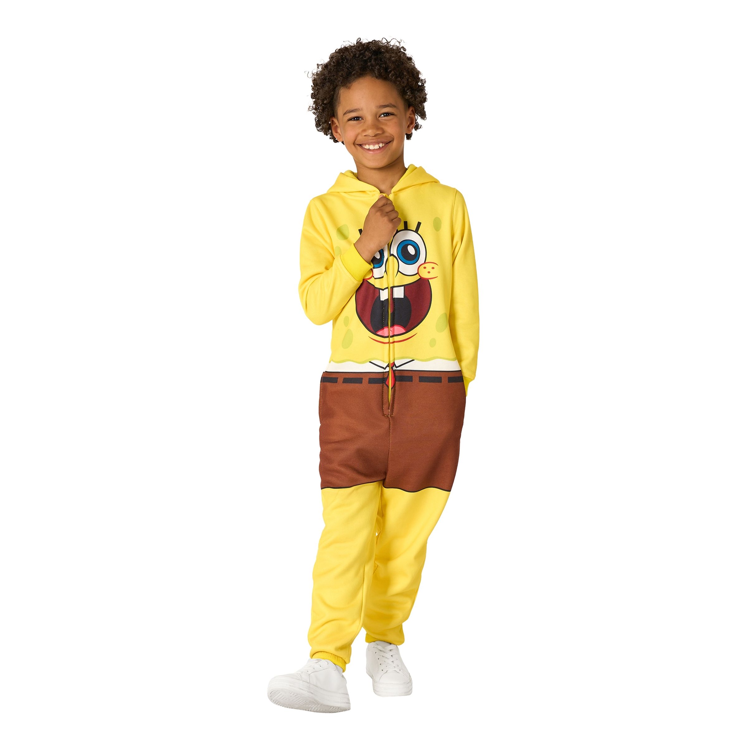 OppoSuits SvampBob Firkant&trade; Børne Onesie - Medium