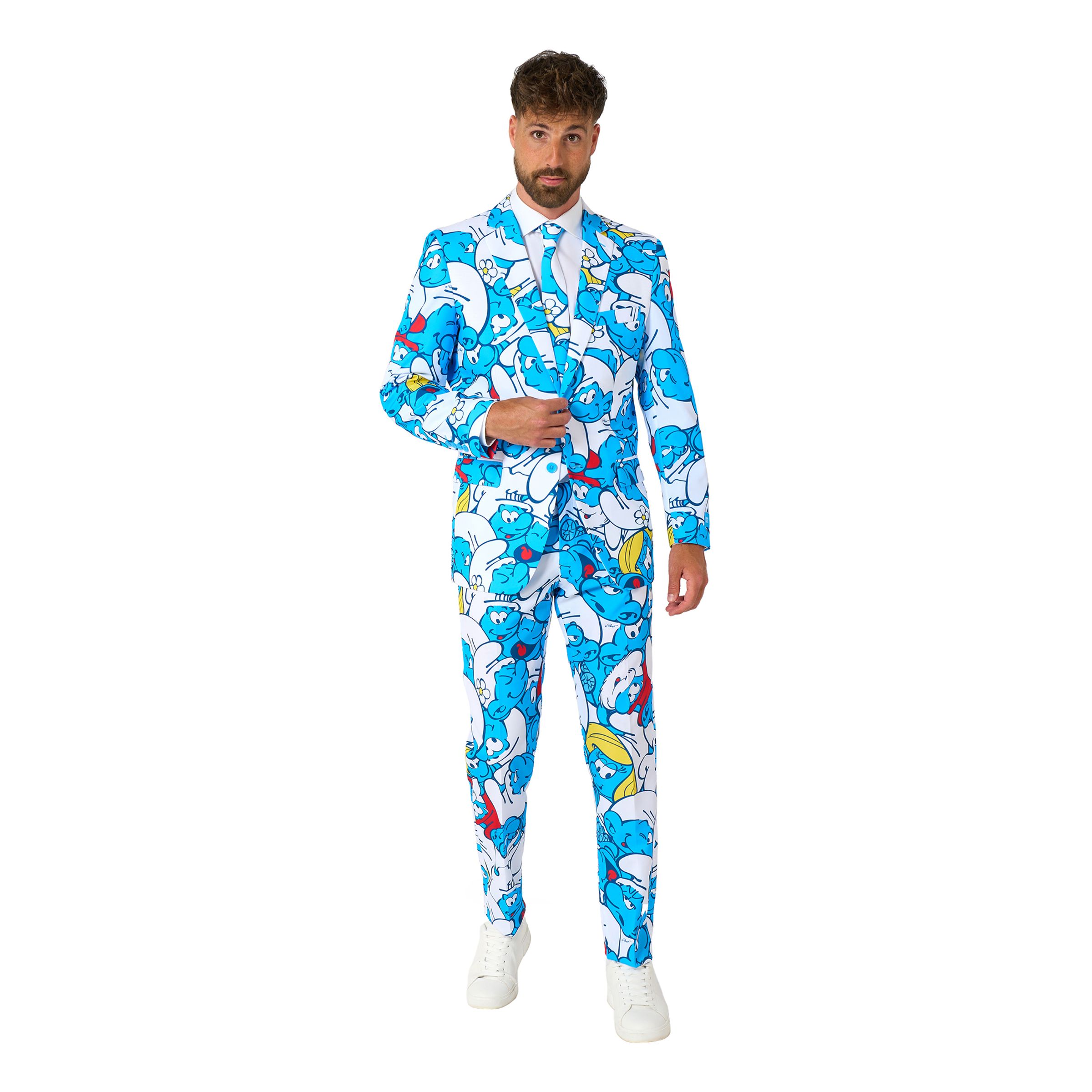 OppoSuits The Smurfs Jakkesæt - 48