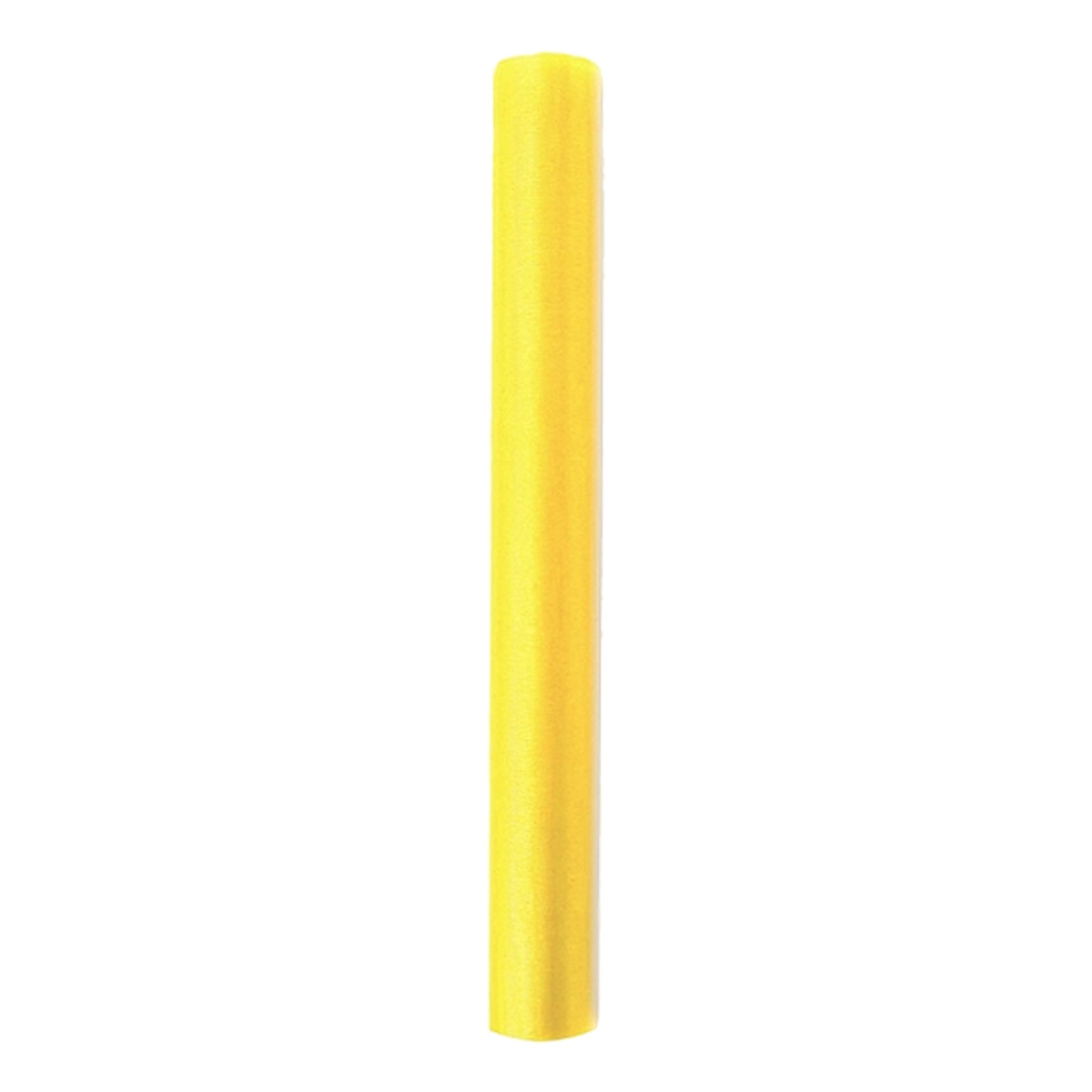 Gul organza bordløber 0,36 x 9 m.