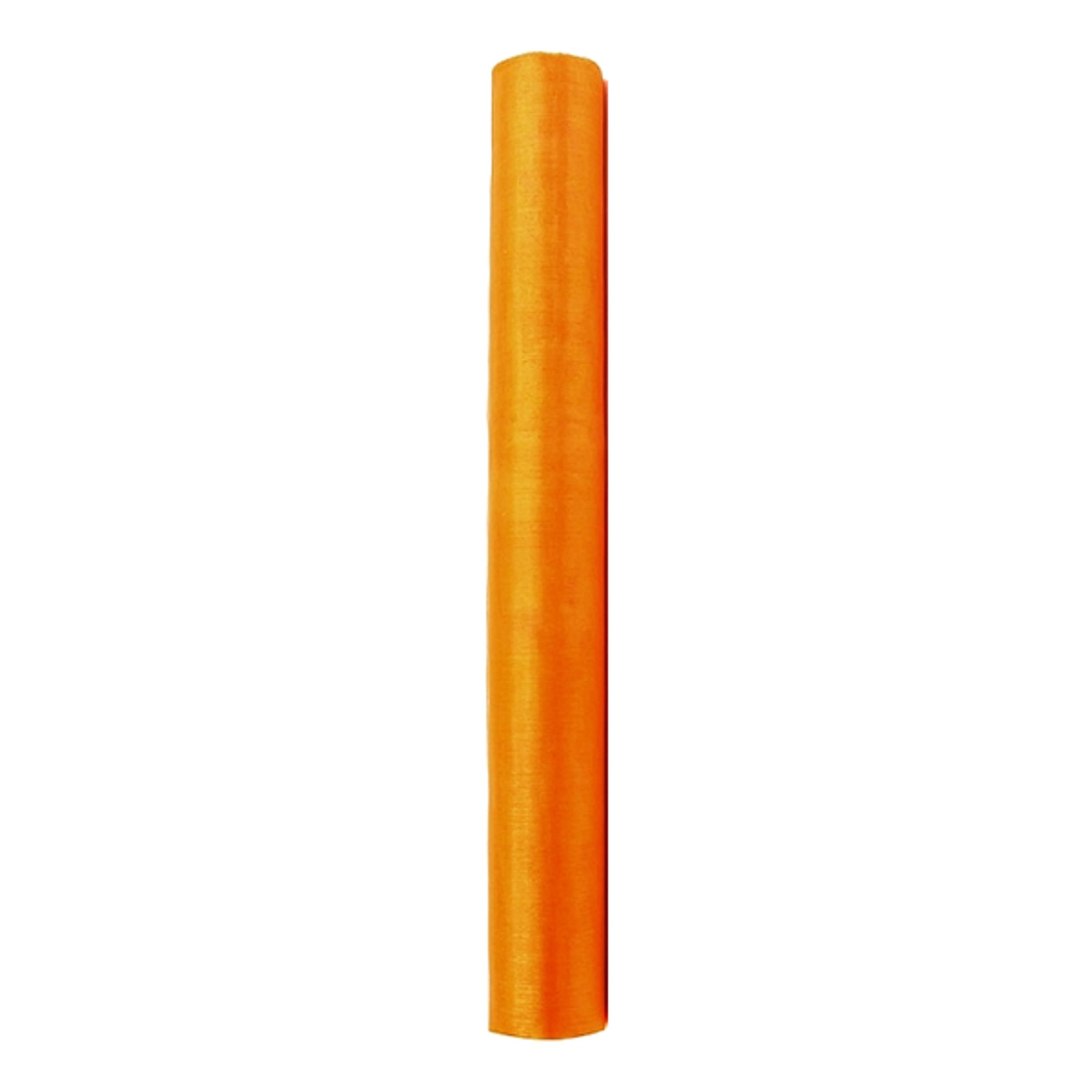 Organza-stof på rulle - Orange
