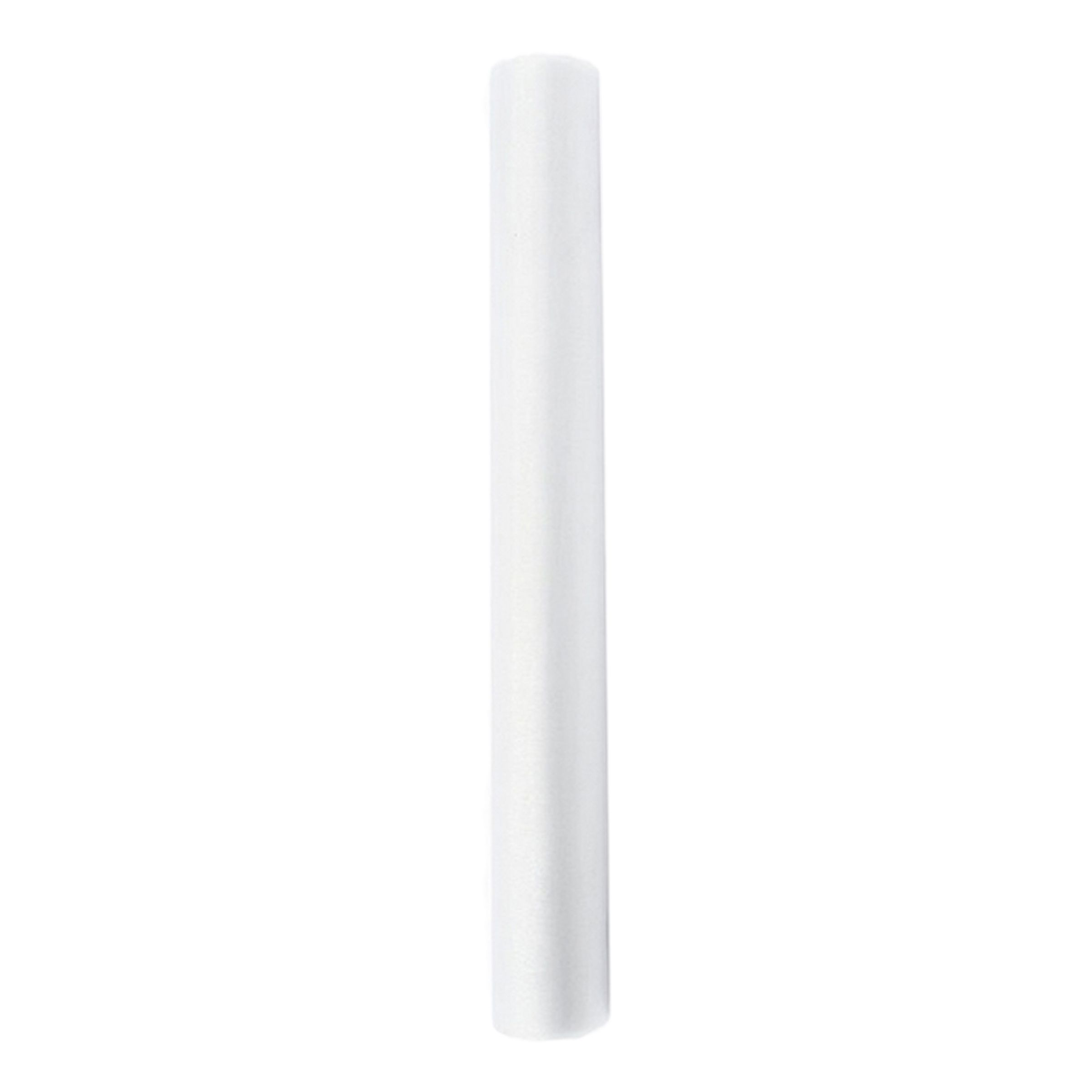 Hvid organza bordløber 0,36 x 9 m.