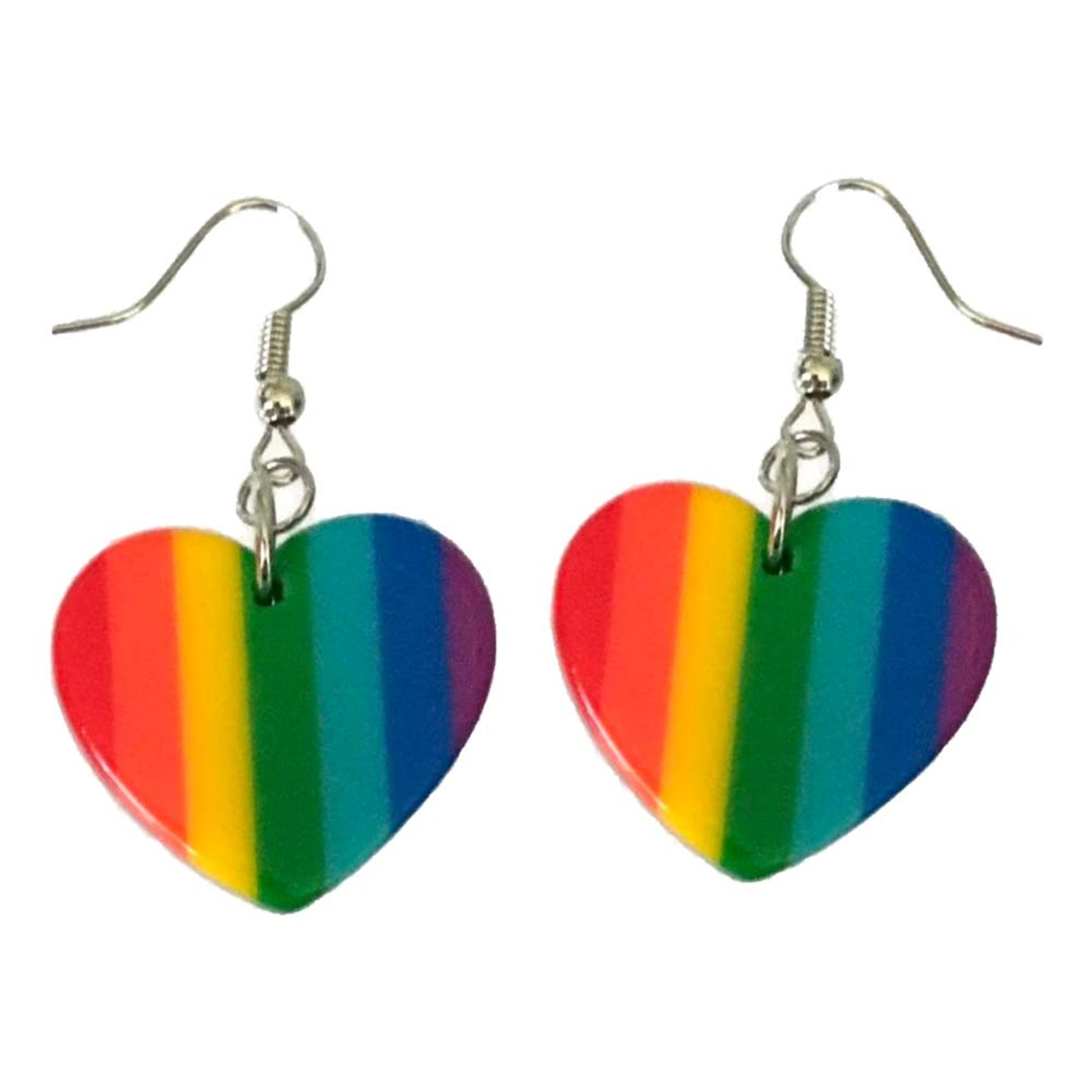 Øreringe Pride Hjerteformede