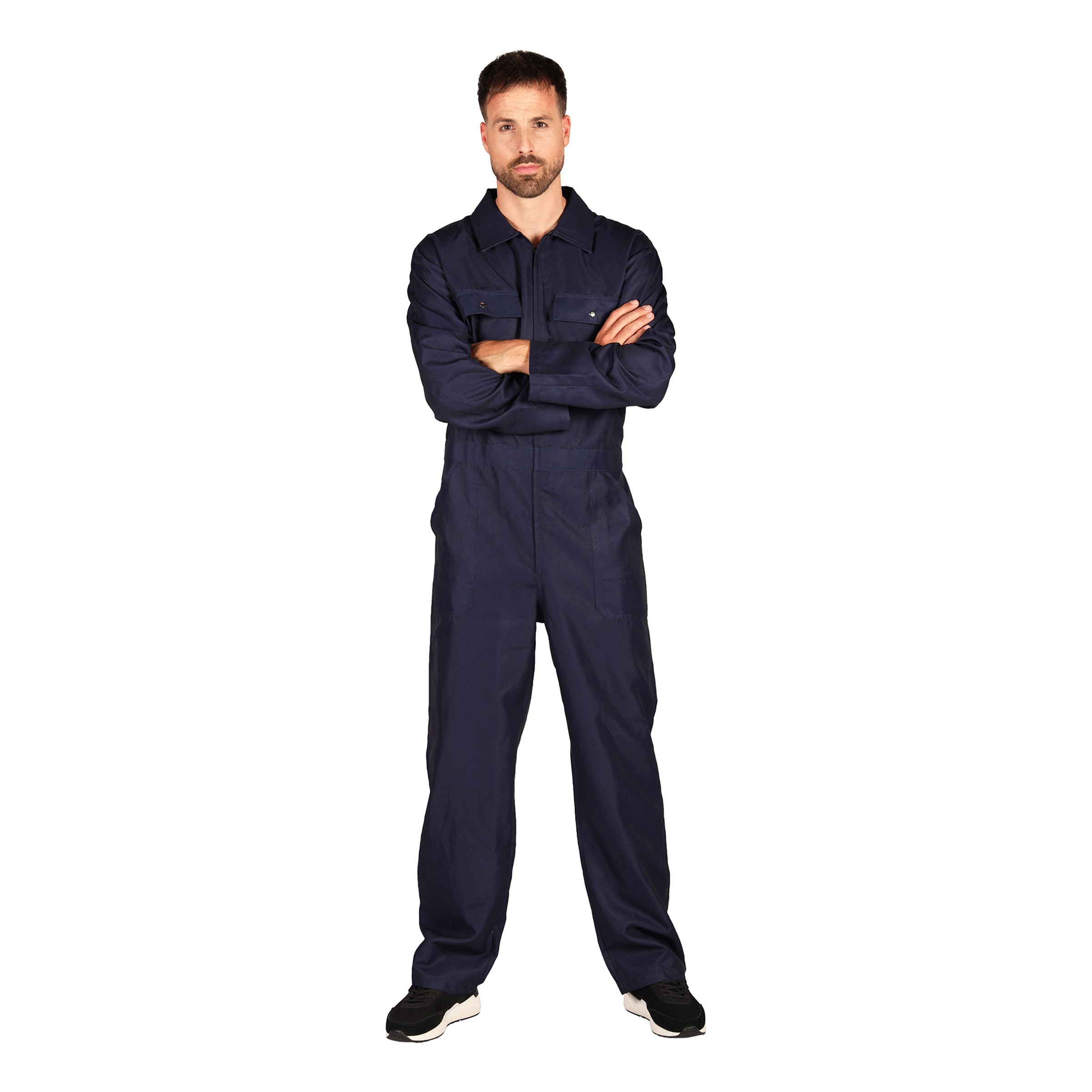 Overall Halloween Blå Maskeraddräkt - X-Small/Small | Hem - Maskerad - Maskeraddräkter - Herrdräkter | Maskeradspecialisten