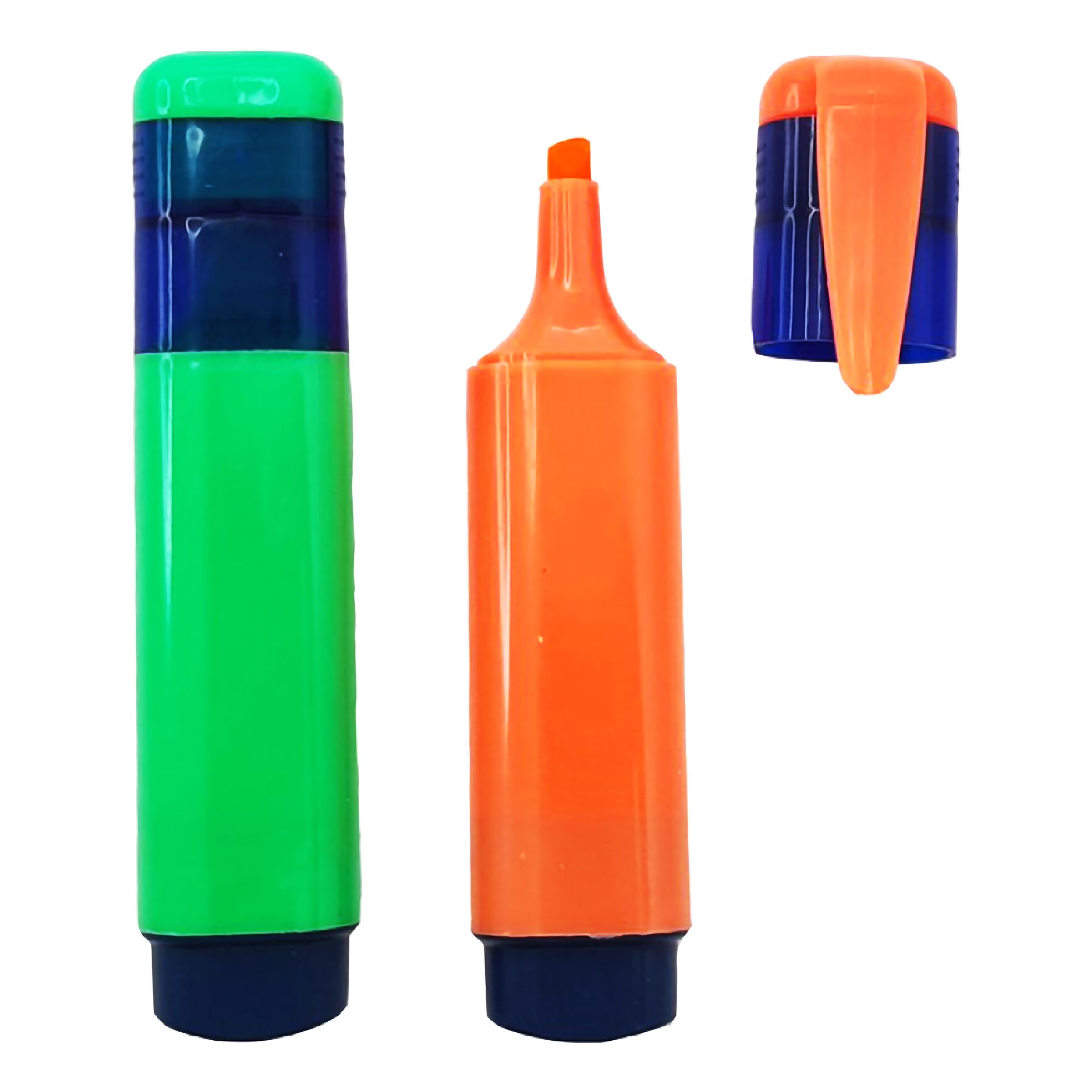 Neon Highlighter Overstregningstuscher - 2-pak