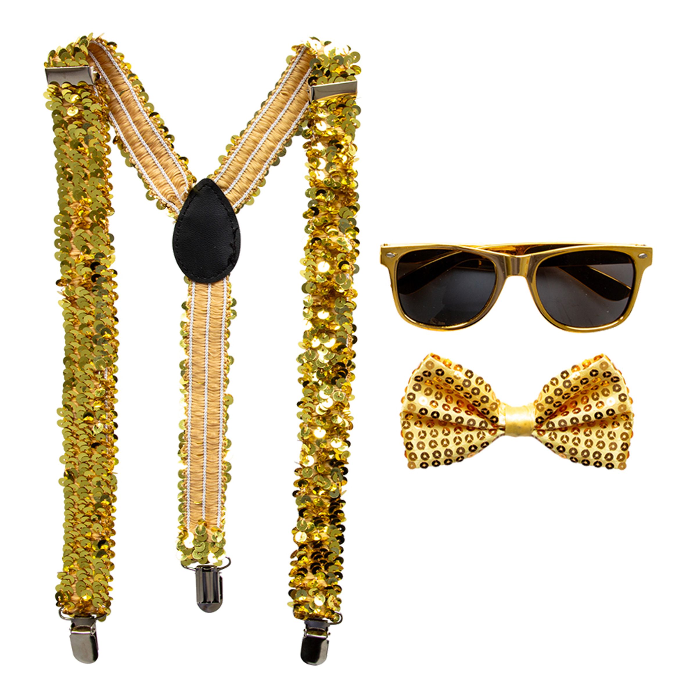 Pailletseler Guld Kit - One size billede
