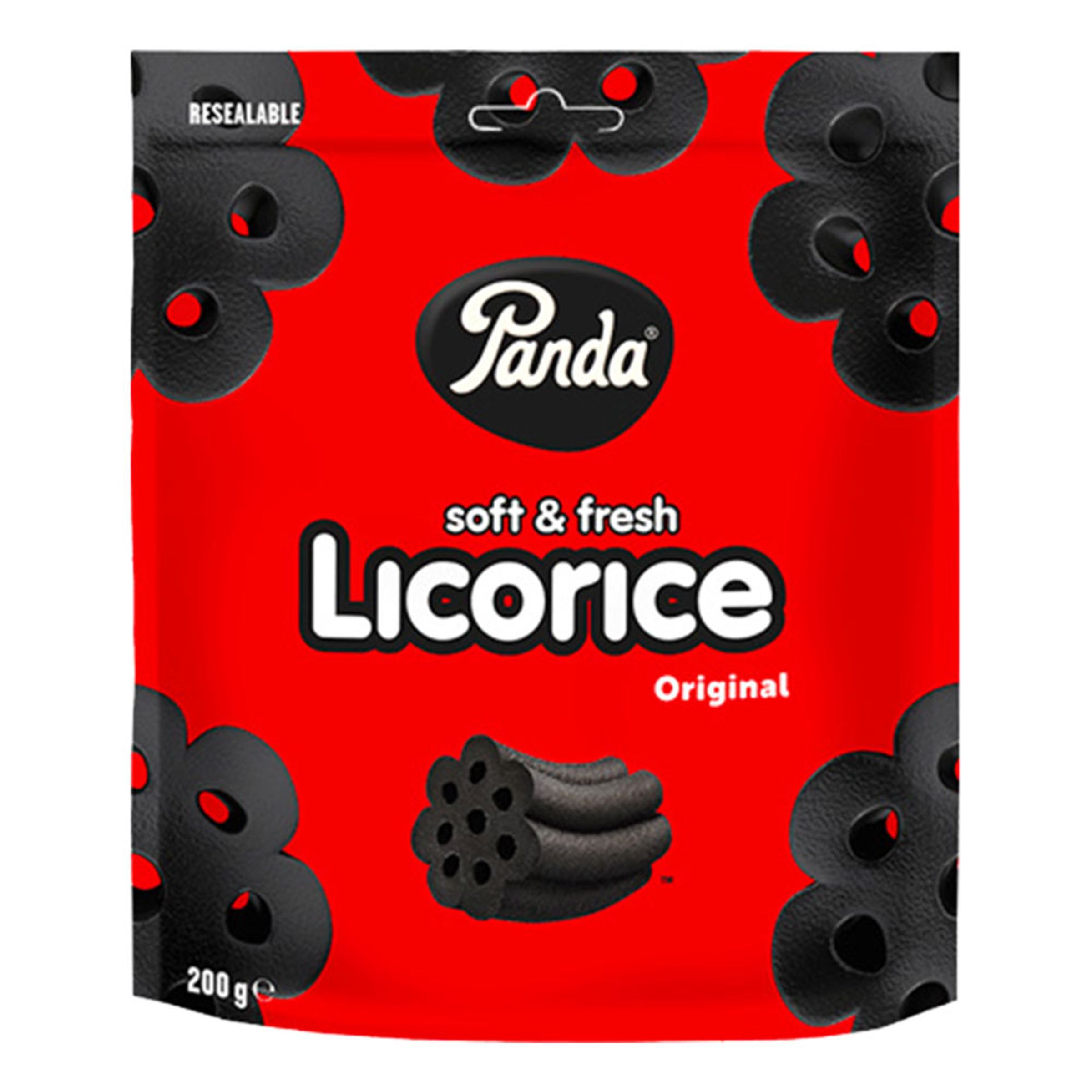 Panda Soft & Fresh Licorice Original - 200 g | Hem - Godis & Läsk - Godis - Lakrits | Maskeradspecialisten