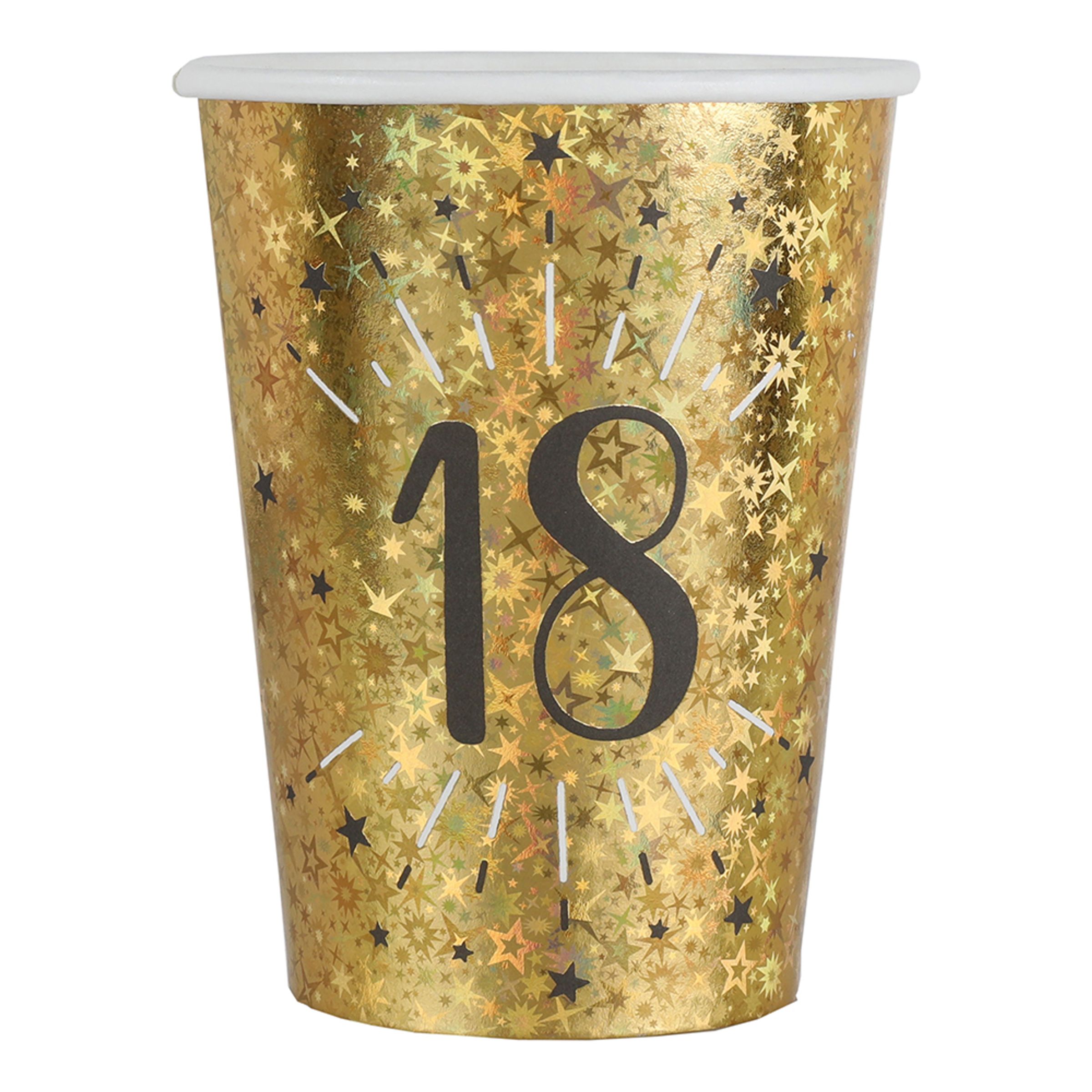 Papkrus 18 Guld - 10-pak