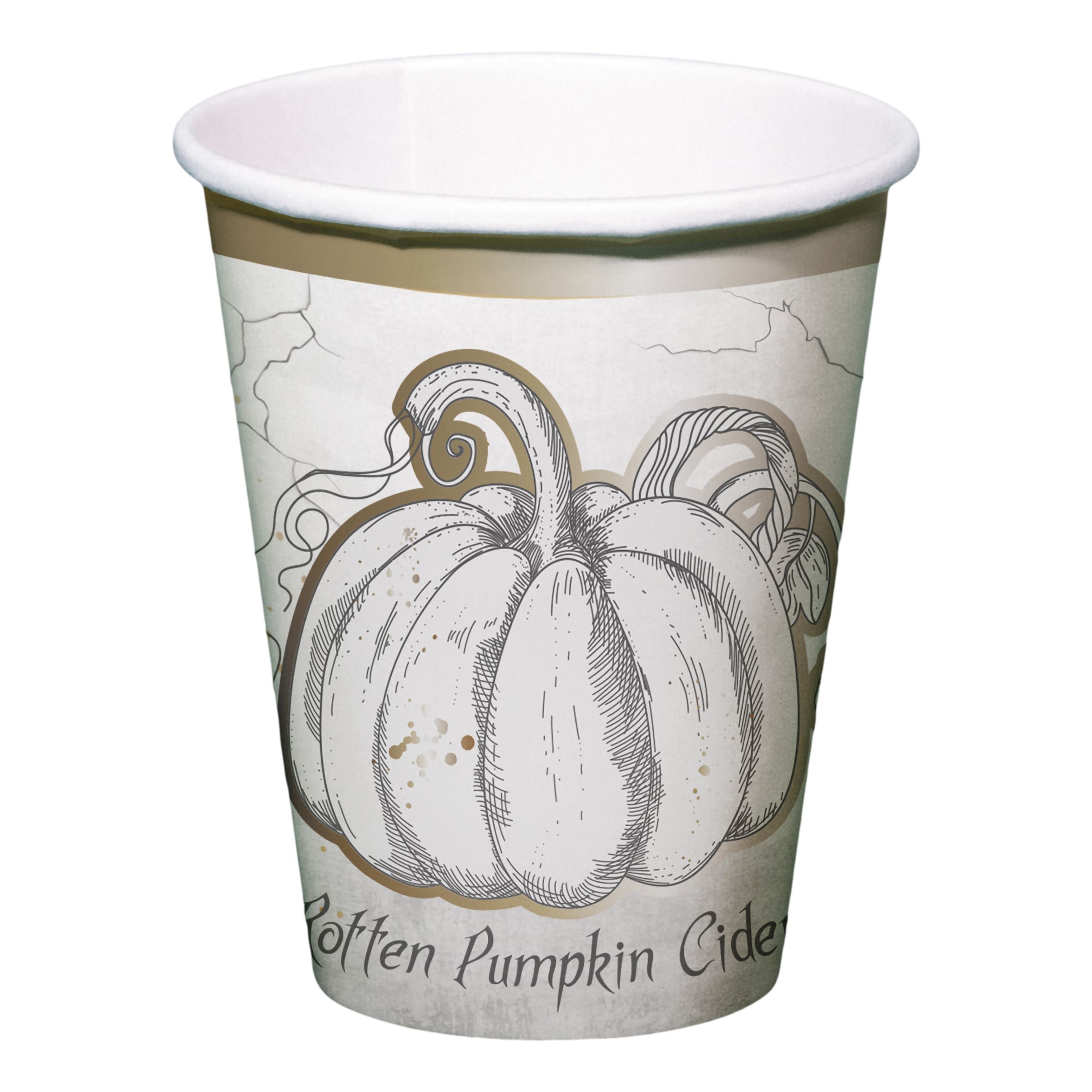 Pappersmuggar Creepy Curiosities - 8-pack | Hem - Teman - Högtider - Halloween - Halloweendukning | Maskeradspecialisten