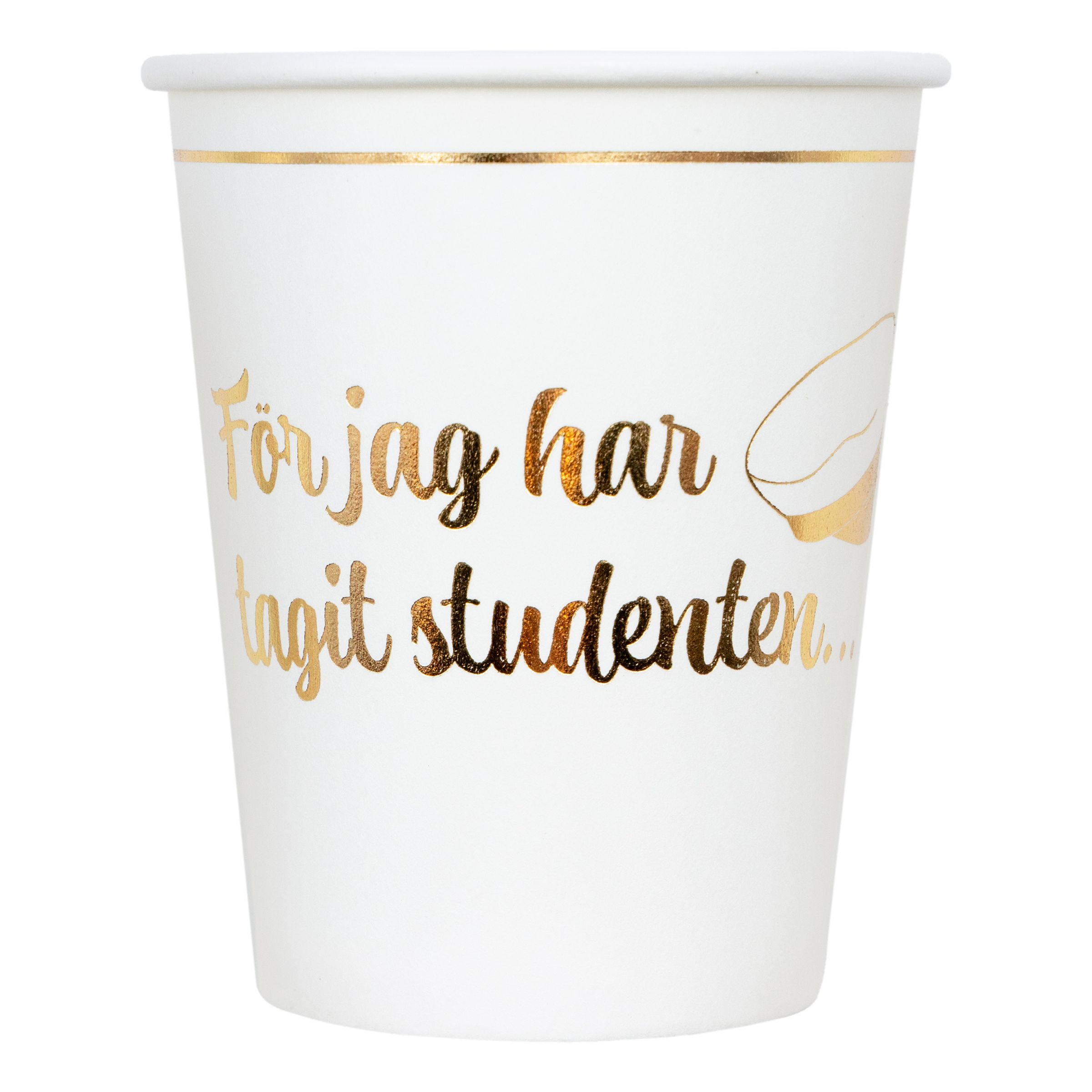 Papkrus Til Jeg Har Bestået Studenten - 8-pak