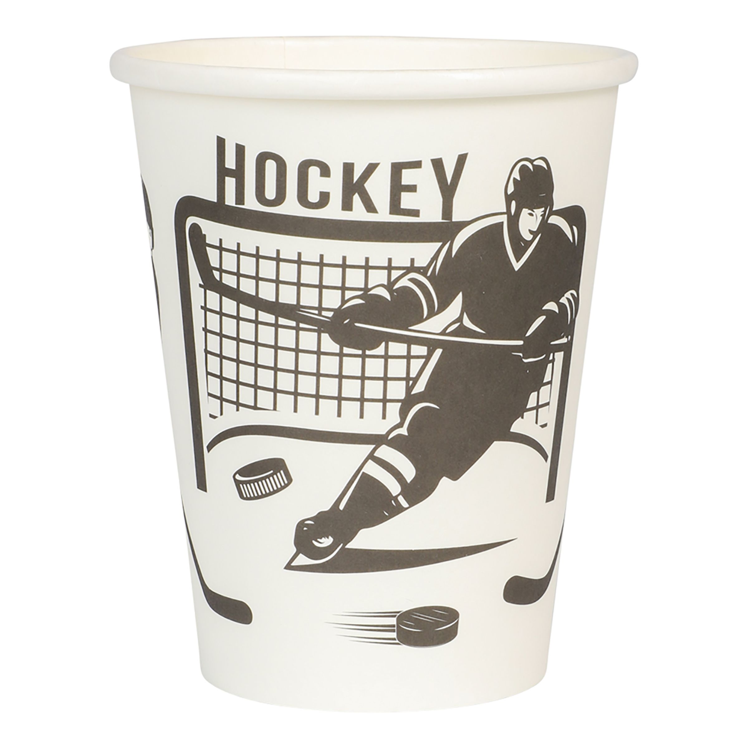Pappersmuggar Hockey - 8-pack | Hem - Festartiklar - Dukning - Engångsmuggar & Glas | Pryloteket