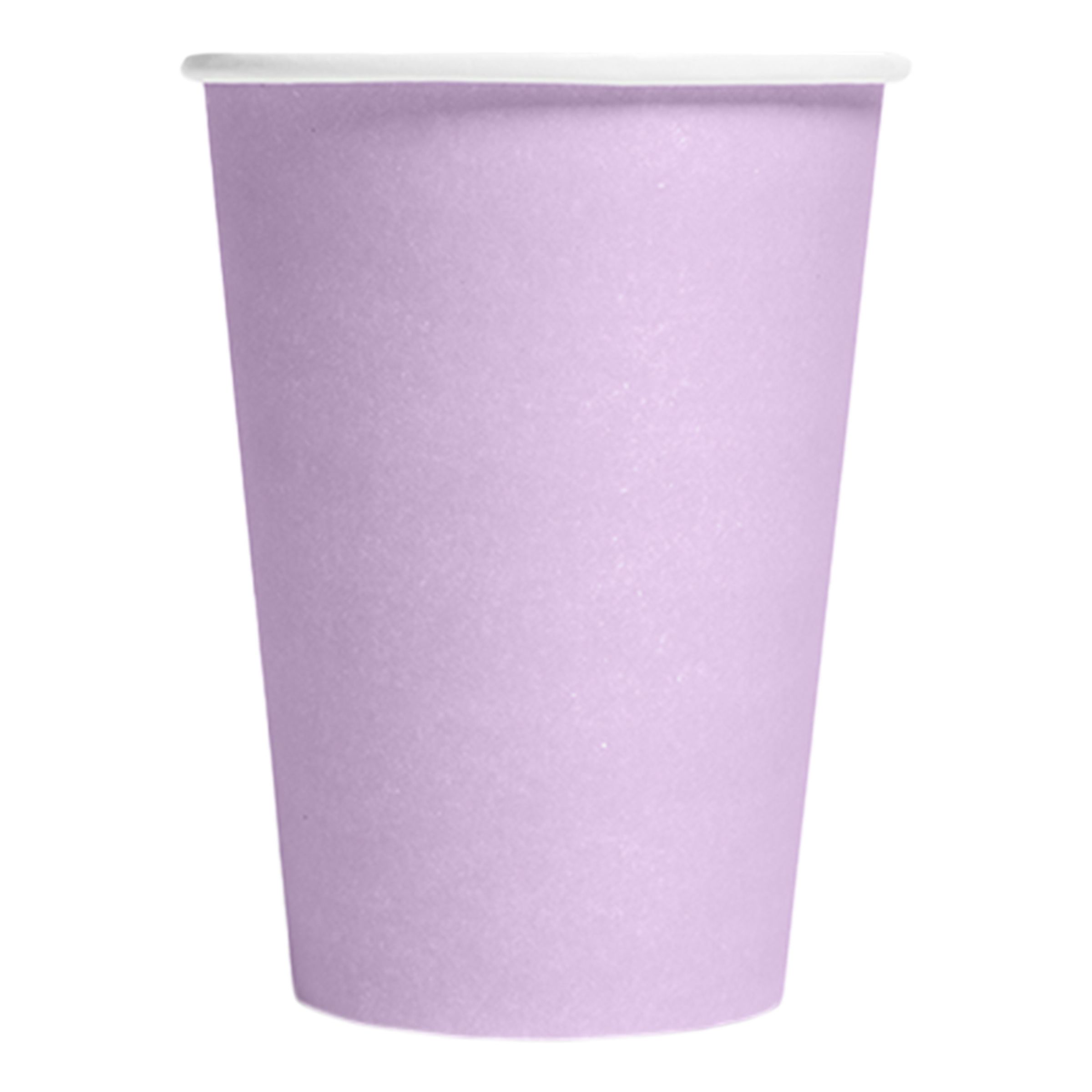 Pappersmuggar Lavendel - 8-pack | Hem - Teman - Färger - Lila | Maskeradspecialisten