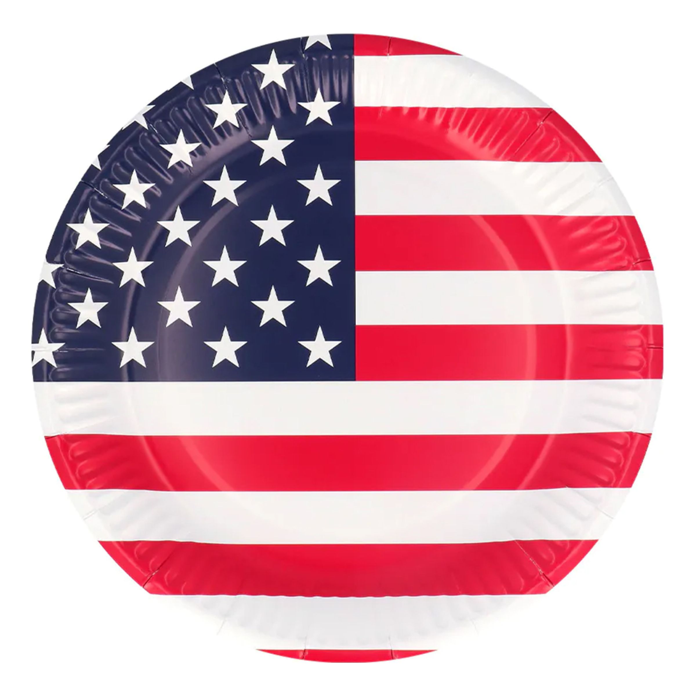 Paptallerkener American Party - 10-pak