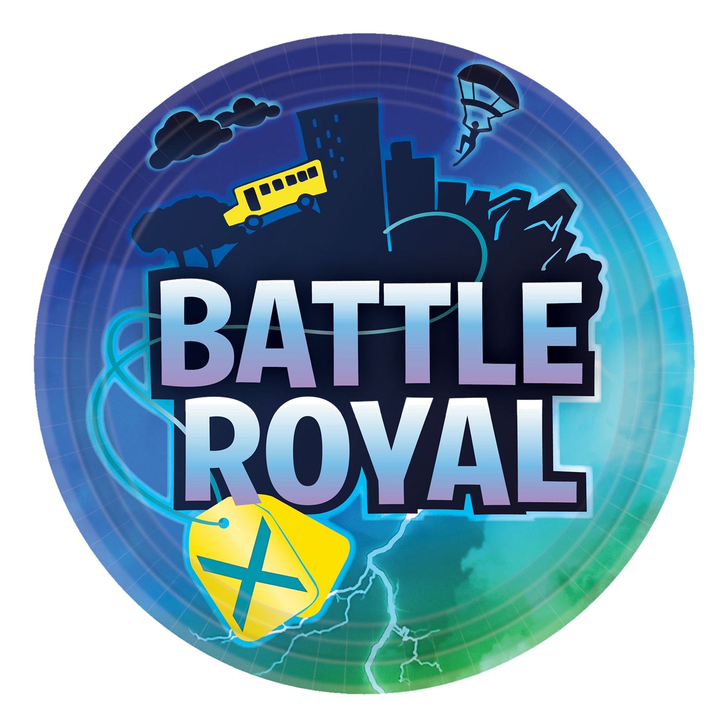 Paptallerkener Battle Royal - 8-pak