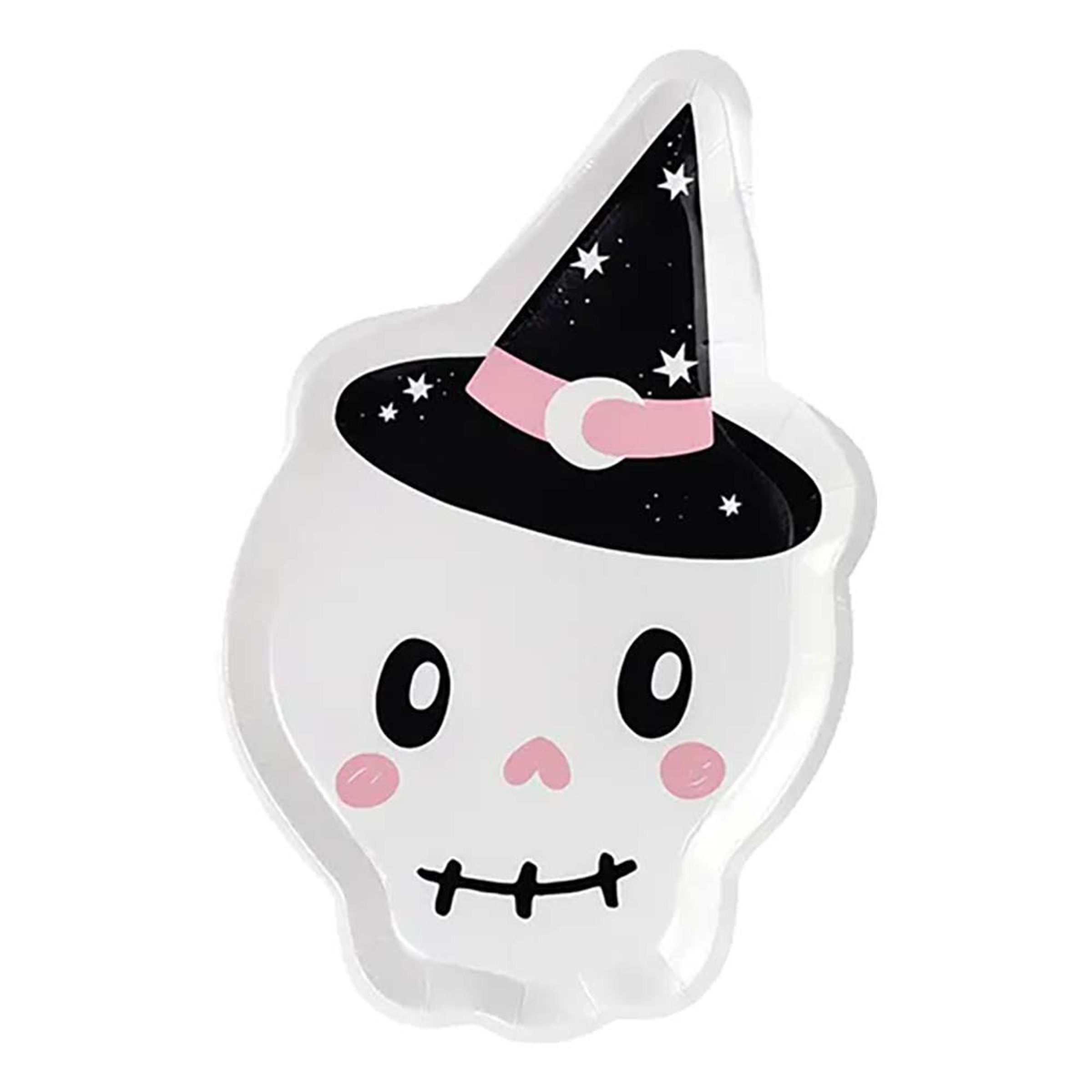 Papperstallrikar Dödskalle - 6-pack | Hem - Teman - Högtider - Halloween - Halloweendukning | Maskeradspecialisten