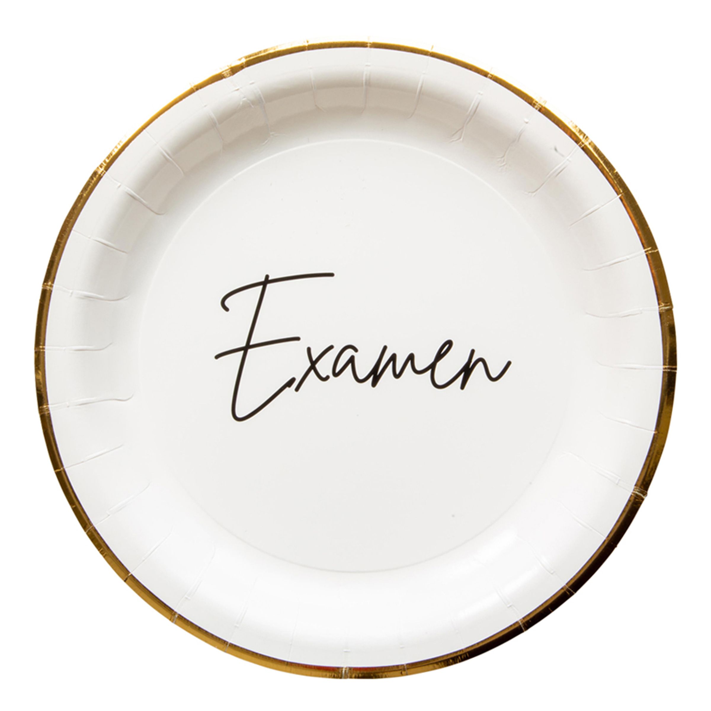 Papperstallrikar Examen - 8-pack | Hem - Festartiklar - Dukning - Engångstallrikar | Party Outlet