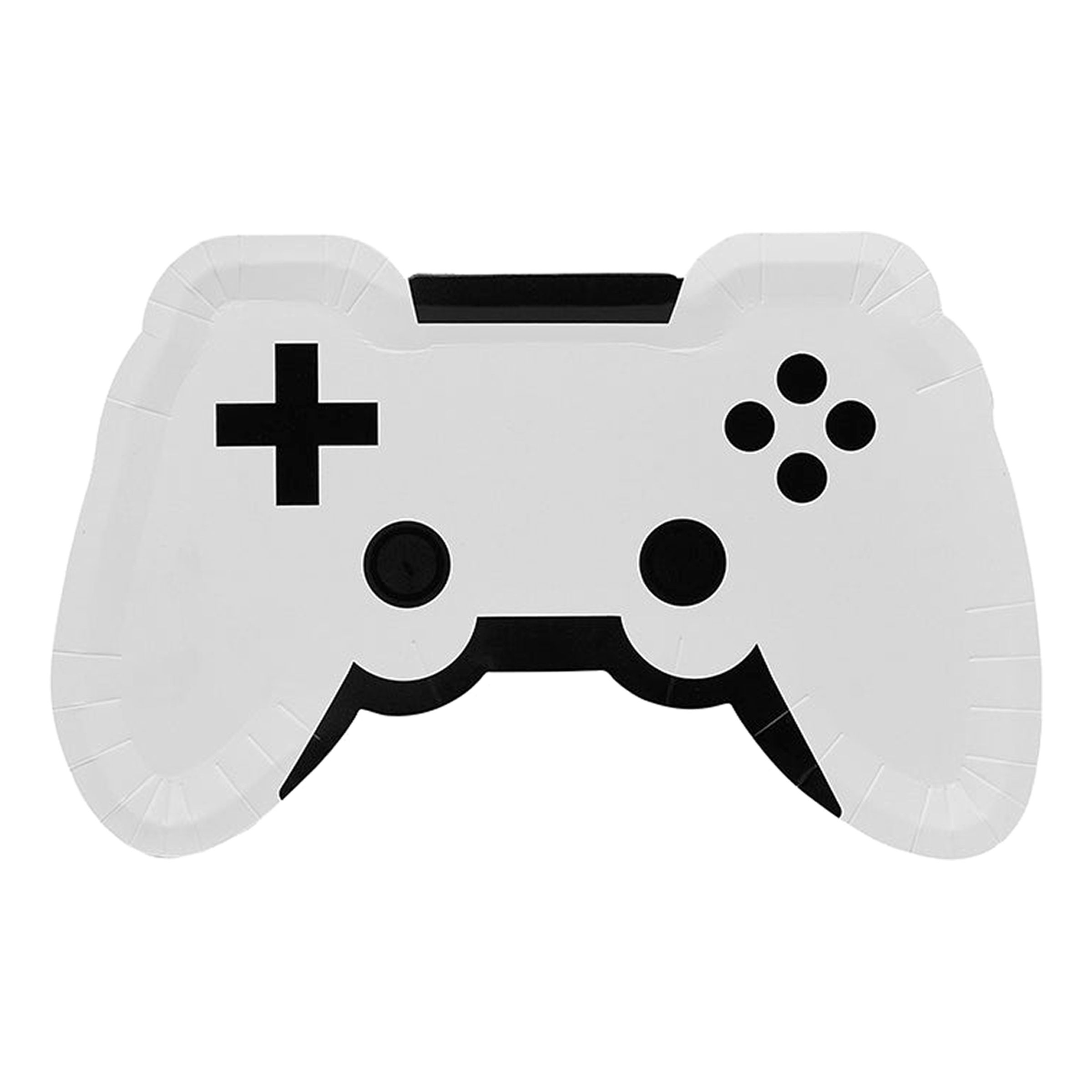 Paptallerkener Gamer - 8-pak