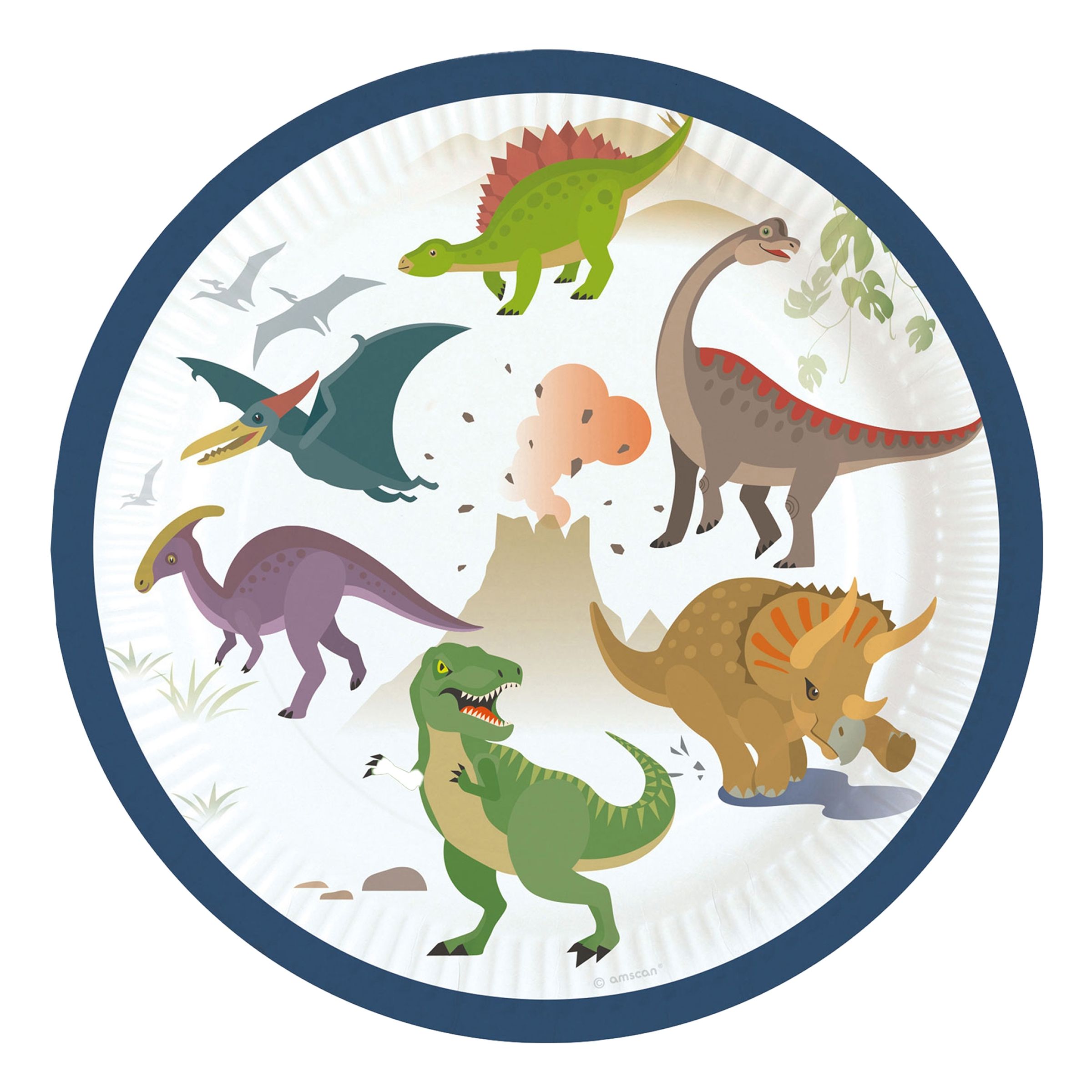Papasietter Happy Dinosaur - 8-pak