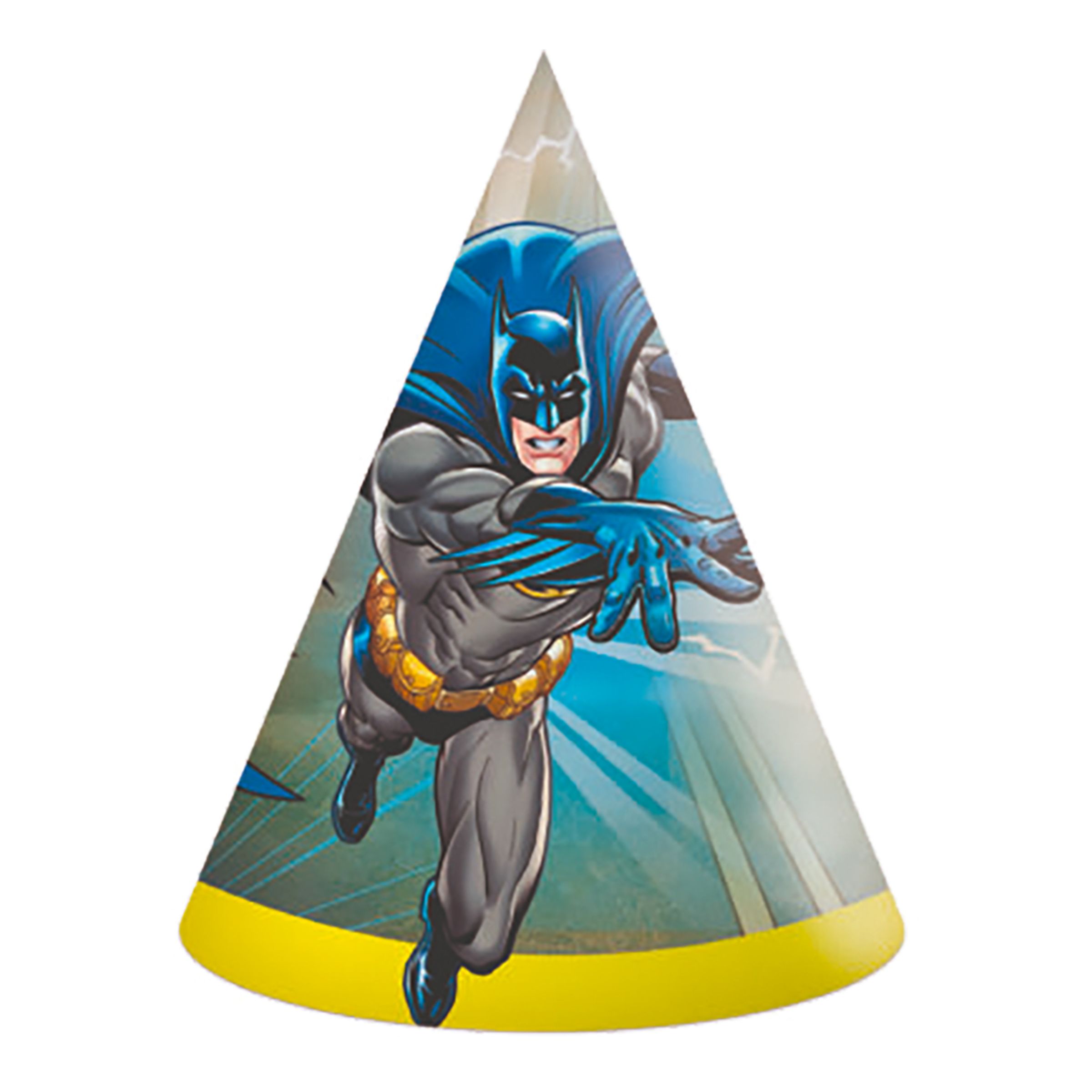 Partyhatte Batman - 6-pak
