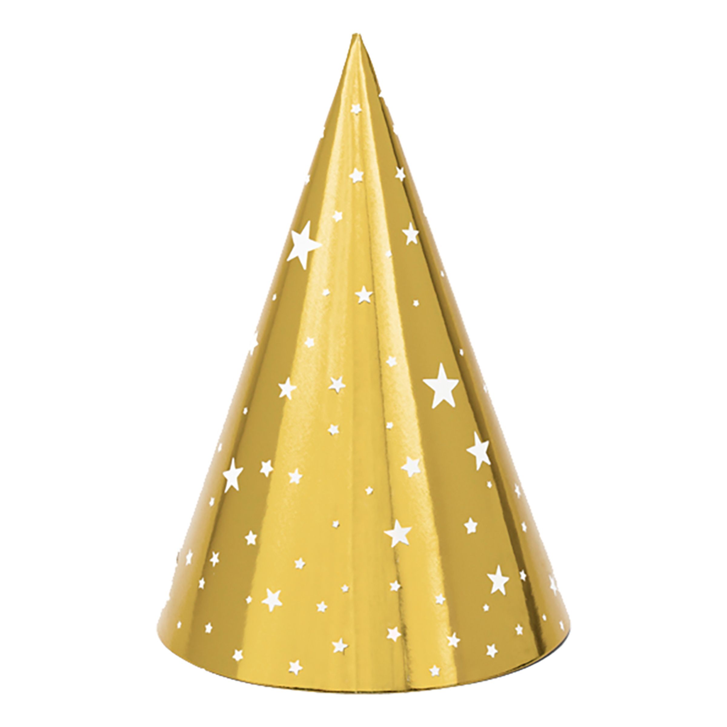Partyhatte Stars - 6-stk