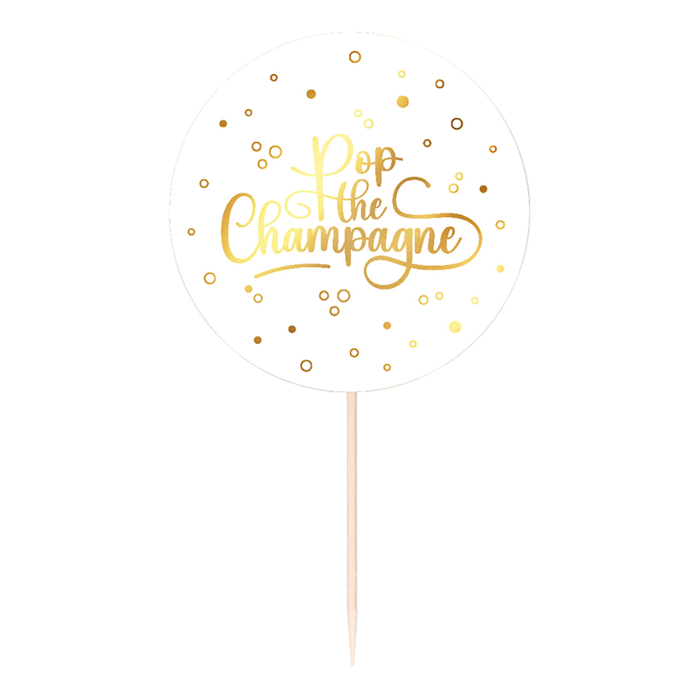 Partypicks Pop the Champagne - 25-pak