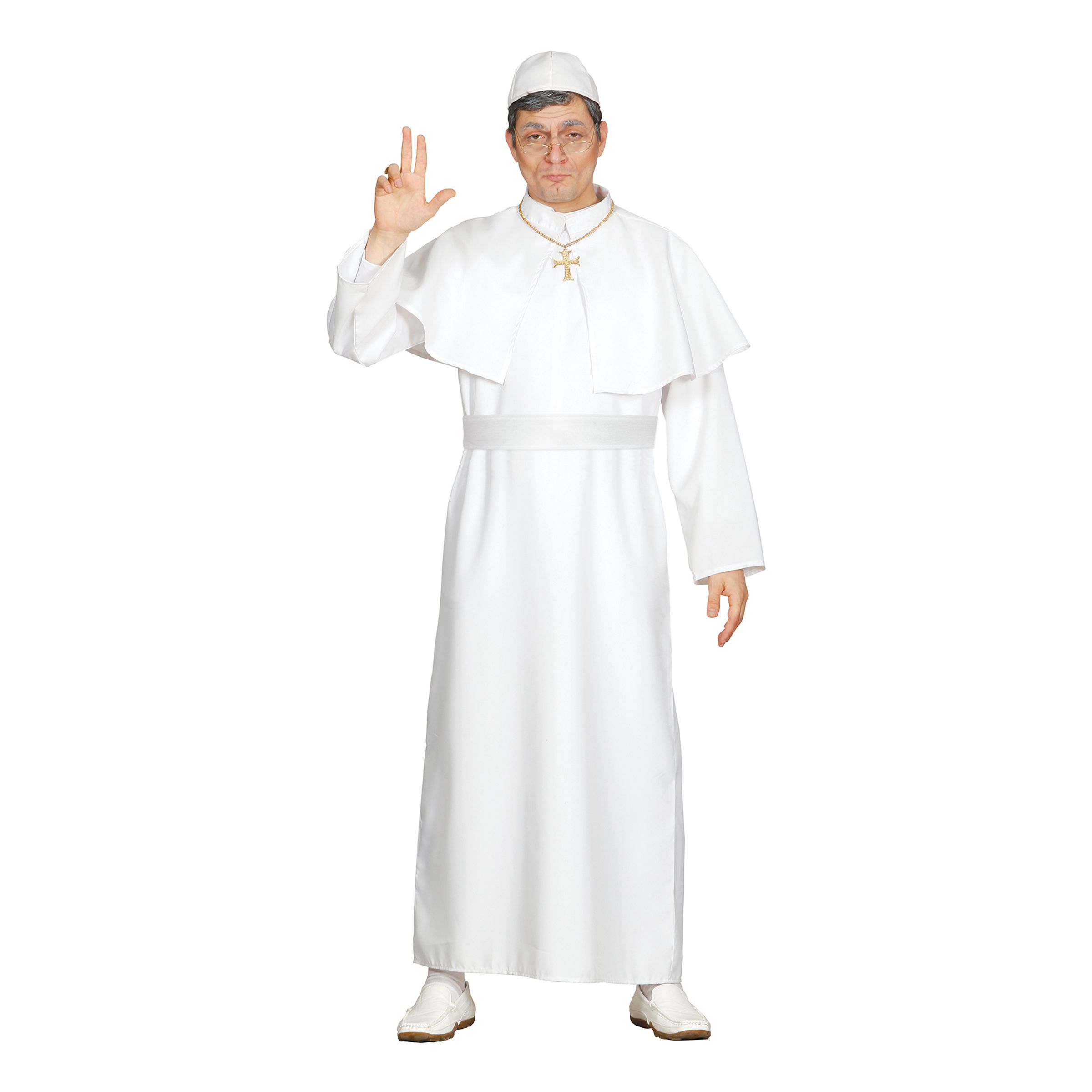 Påve Franciskus Maskeraddräkt - Medium