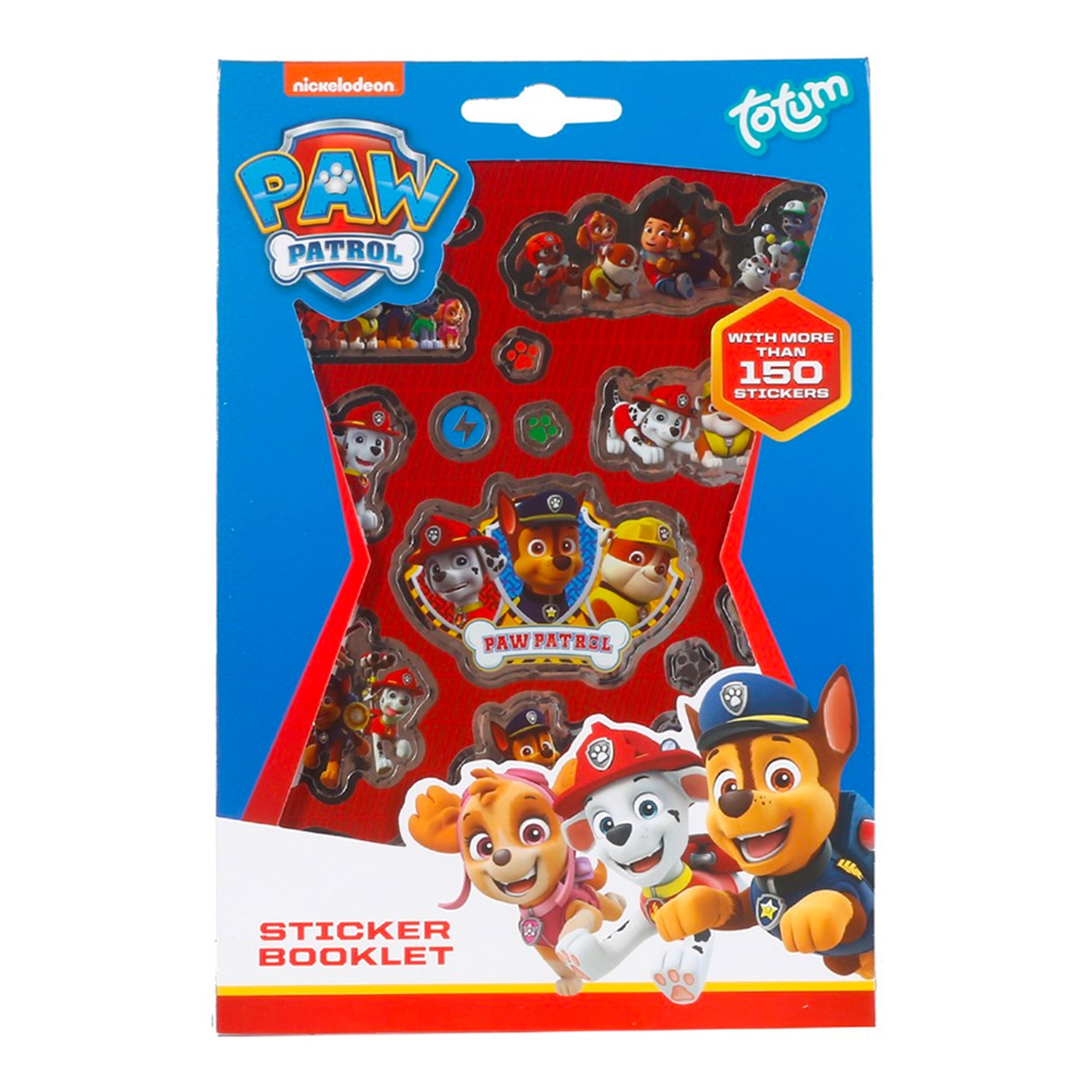 Paw Patrol - Klistermærkebog Til Børn - Over 150 Klistermærker - Bog