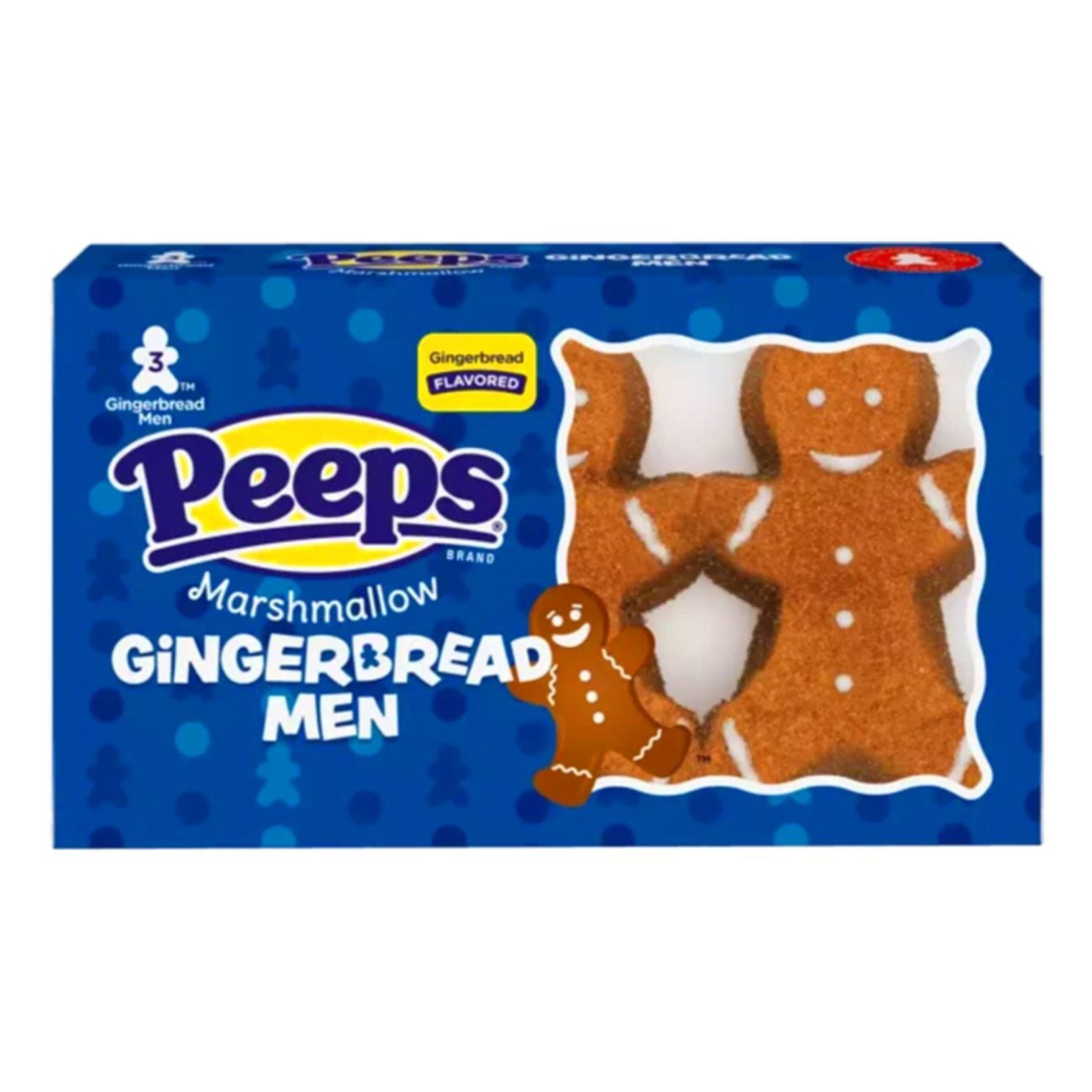 Peeps Gingerbread Men - 42 g | Hem - Godis & Läsk - Godis - Amerikanskt Godis | Maskeradspecialisten