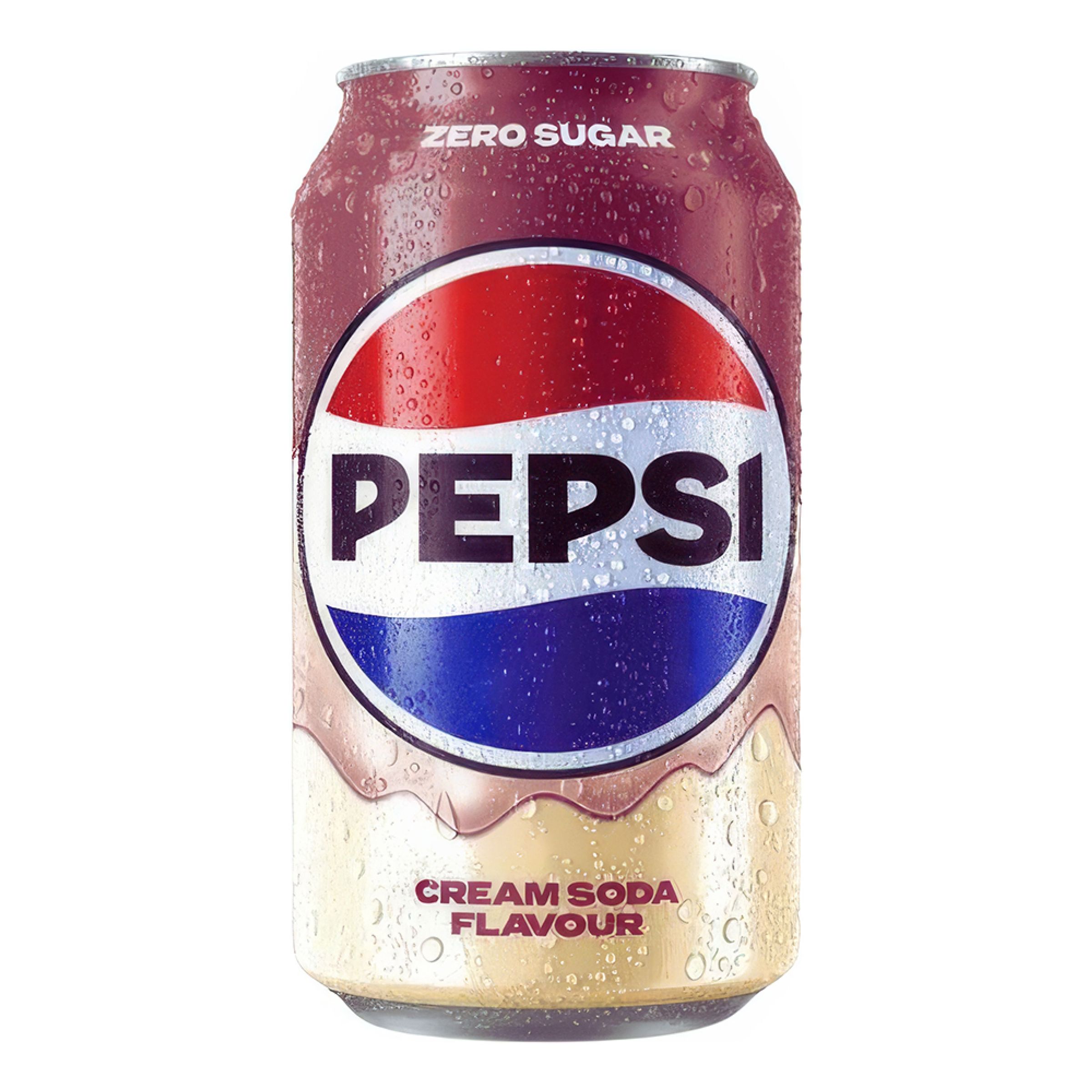 Pepsi Cream Soda - 330 ml | Hem - Godis & Läsk - Dryck - Läsk | Maskeradspecialisten
