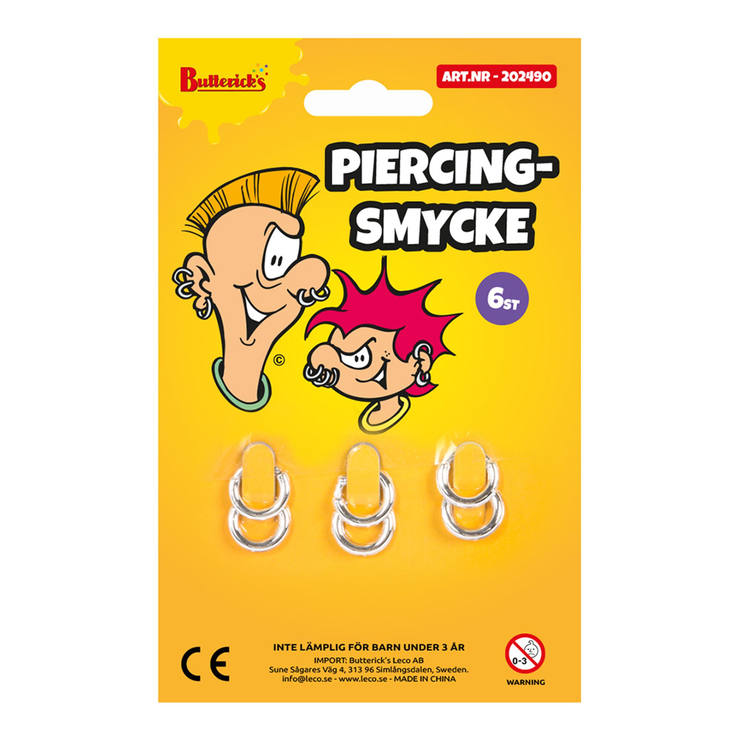 Piercingsmykker Skægartikel