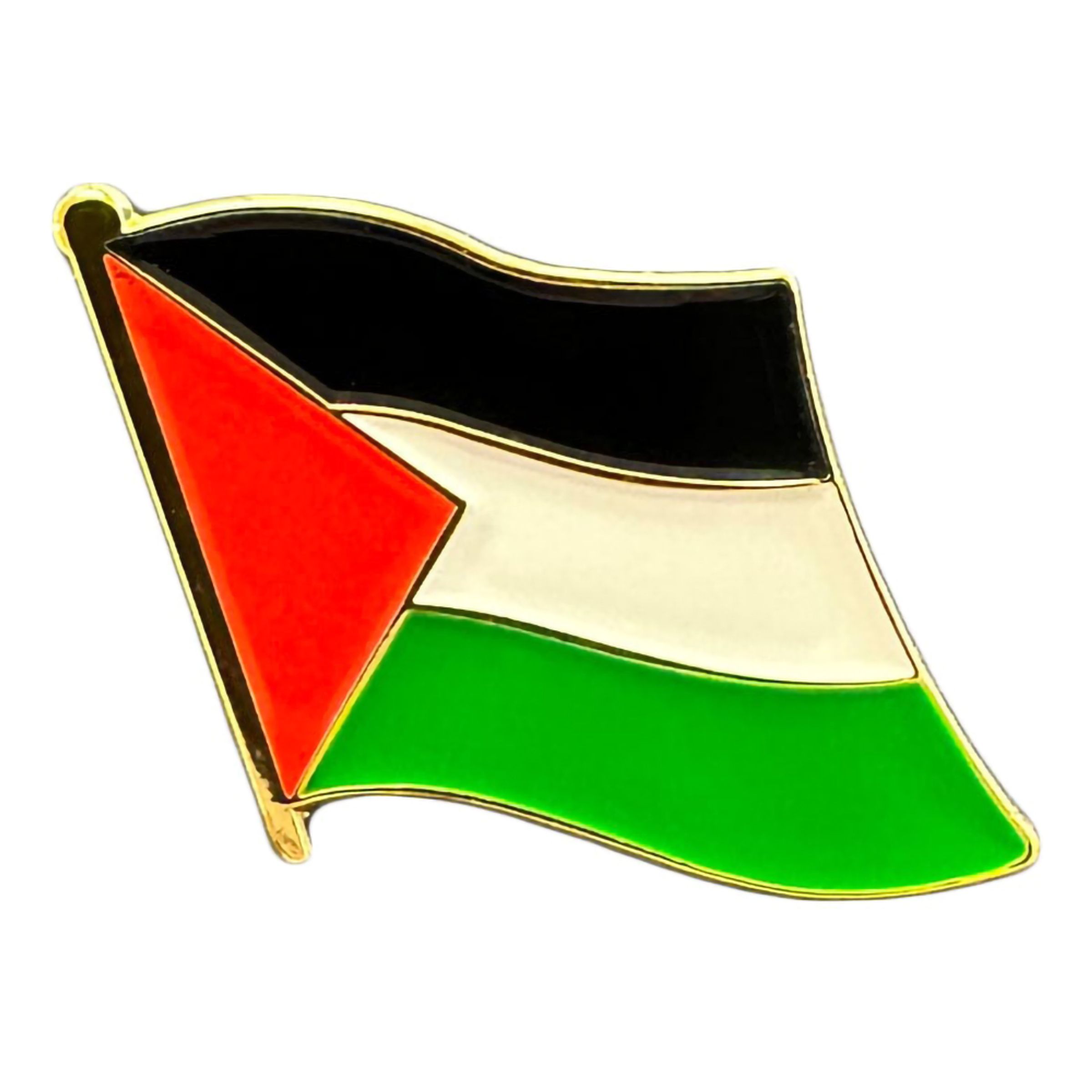 Pin Palestinska Flaggan | Hem - Maskerad - Tillbehör - Maskeradsmycken - Pins & Broscher | Party Outlet