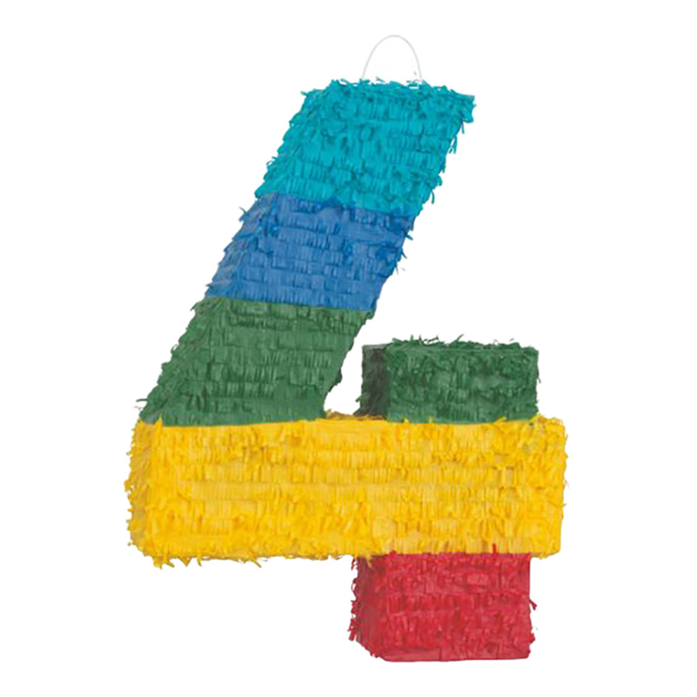 Piñata Tal Regnbuefarvet - Tal 4