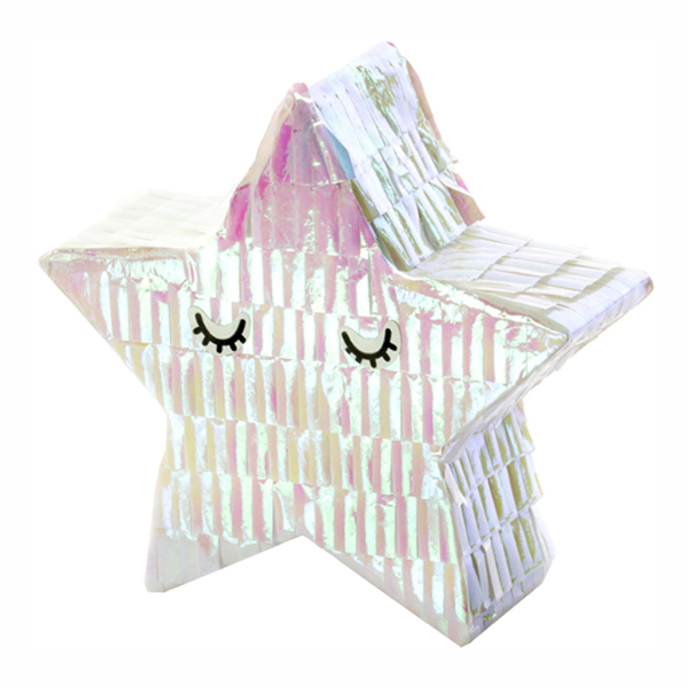 Piñata Stjerne Mini Skinnende