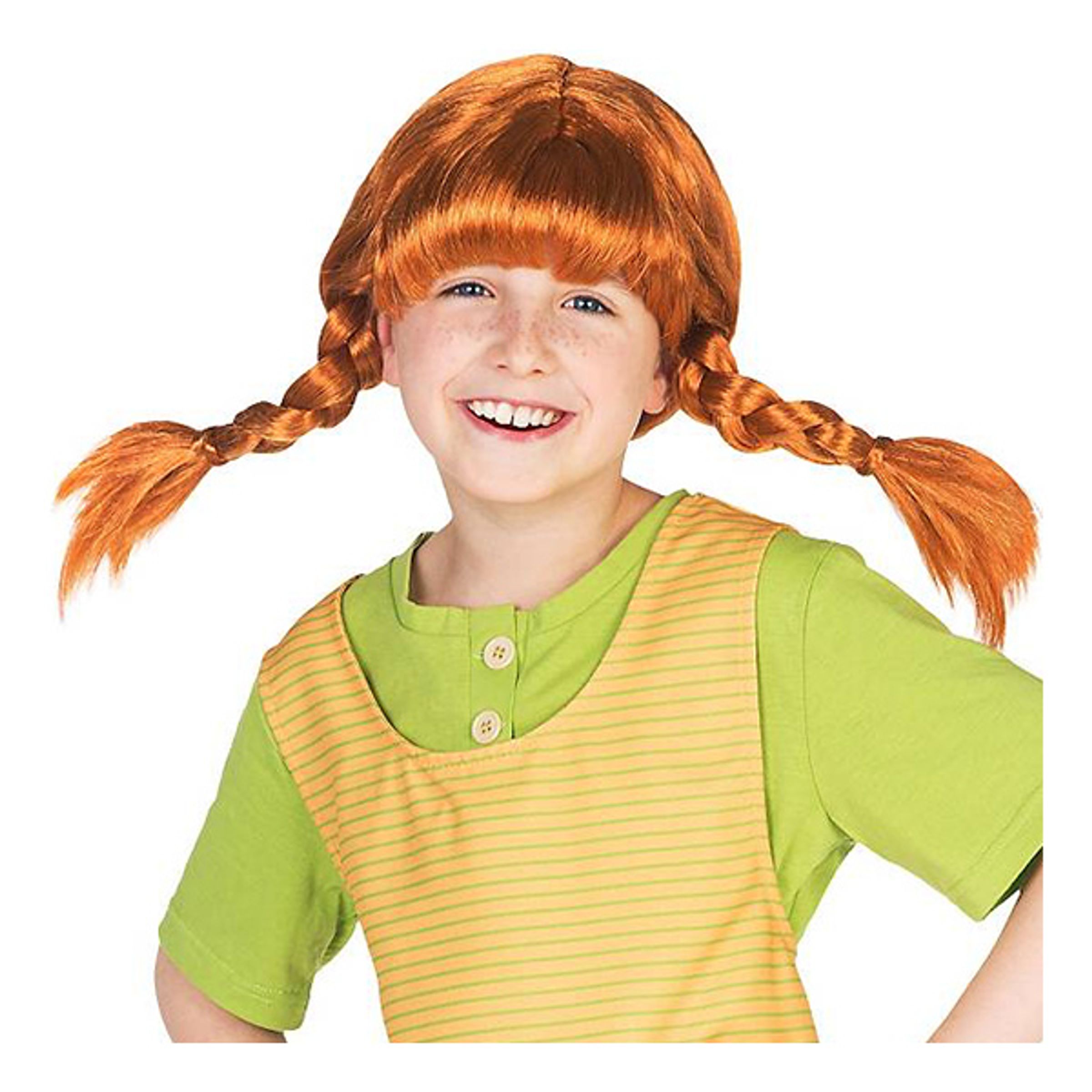 Pippi Långstrump Barn Peruk - One size